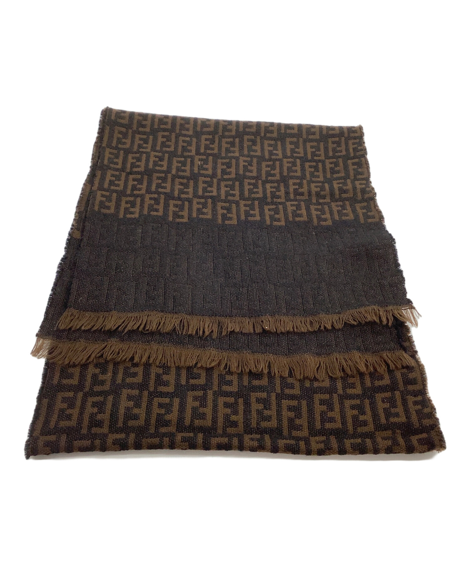 中古・古着通販】FENDI (フェンディ) ストール ズッカ ブラウン
