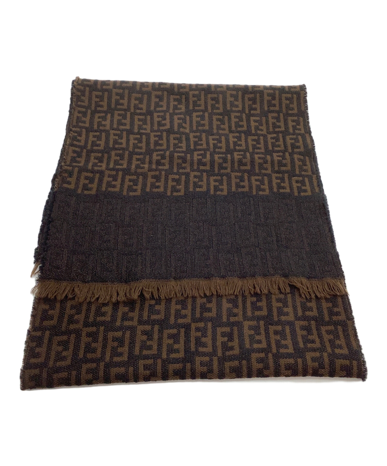 中古・古着通販】FENDI (フェンディ) ストール ズッカ ブラウン