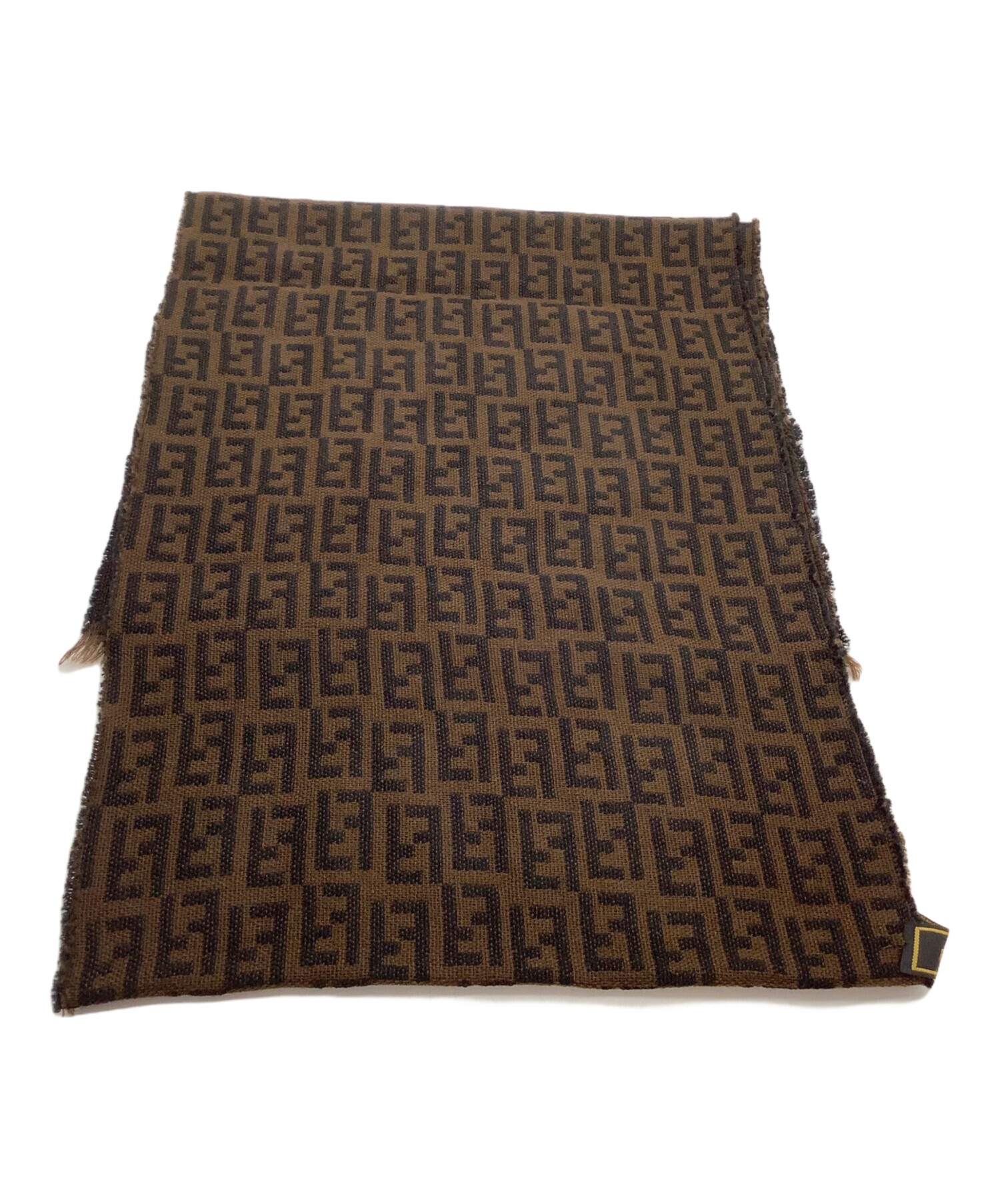 中古・古着通販】FENDI (フェンディ) ストール ズッカ ブラウン