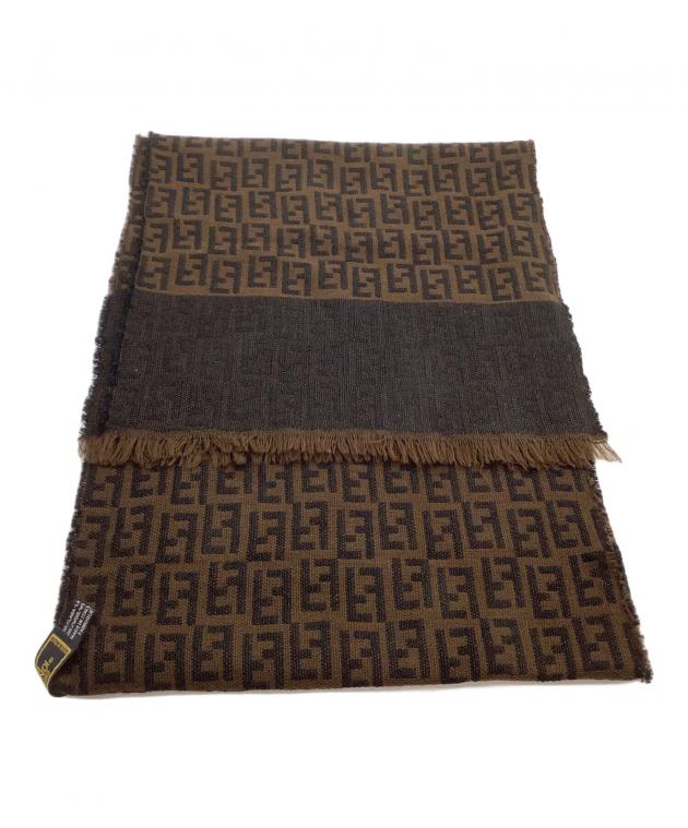 中古・古着通販】FENDI (フェンディ) ストール ズッカ ブラウン