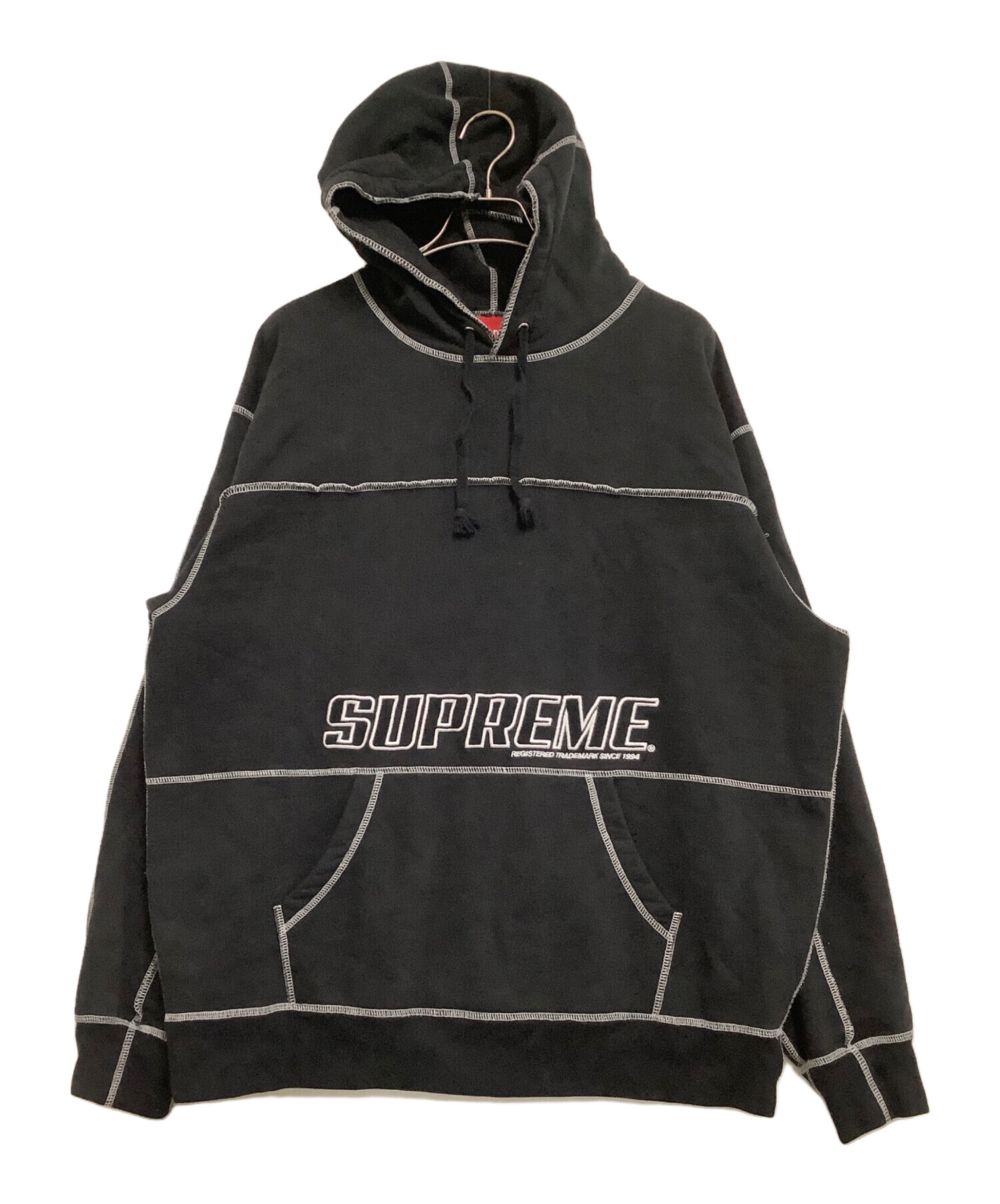 中古・古着通販】SUPREME (シュプリーム) パーカー coverstitch hooded