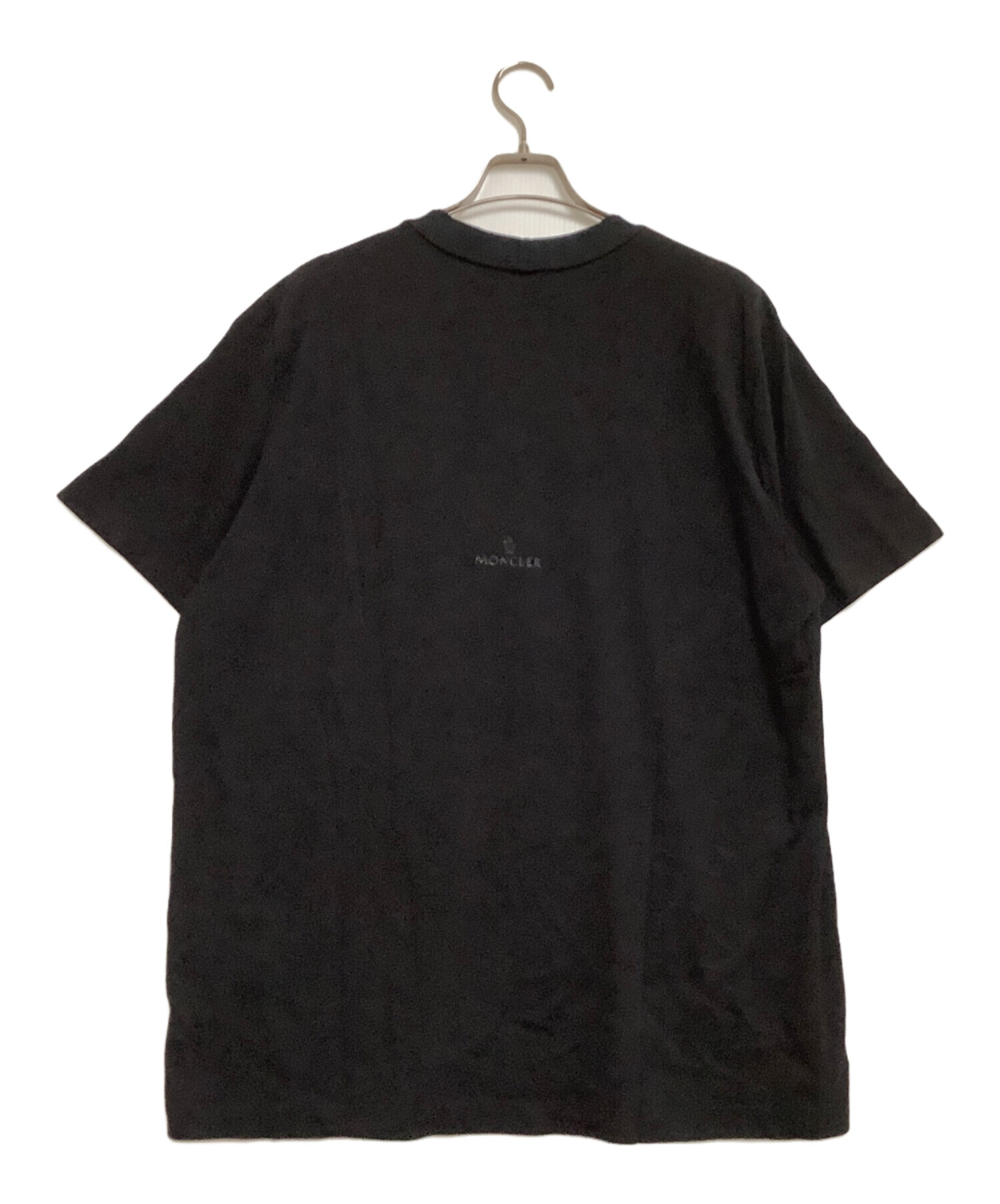 中古・古着通販】MONCLER (モンクレール) ラバーワッペン半袖Tシャツ