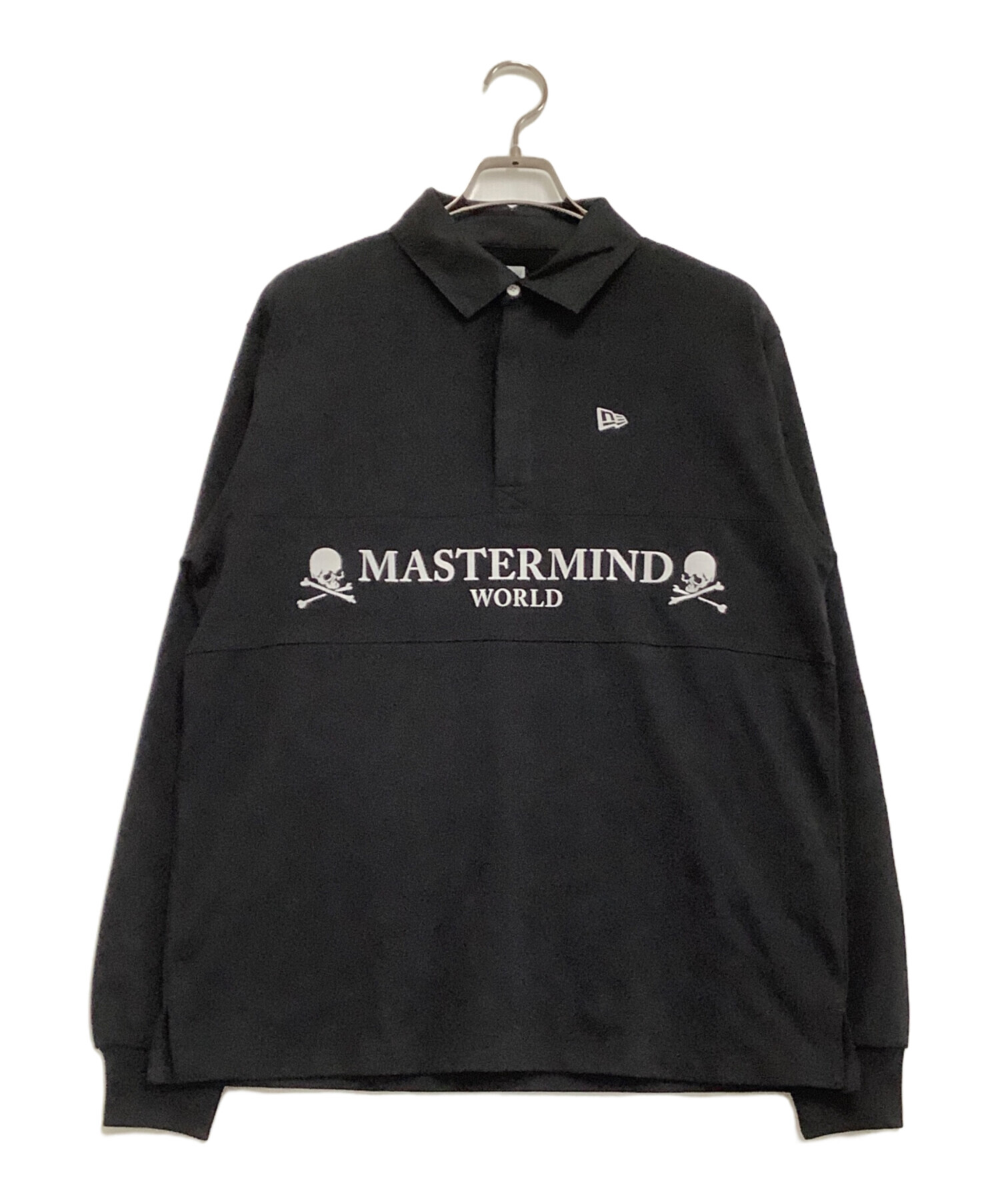 【美品】マスターマインド × ニューエラ コラボ ポロシャツ M 黒 スカル 中古・古着通販】New Era (ニューエラ) Mastermind JAPAN (マスター