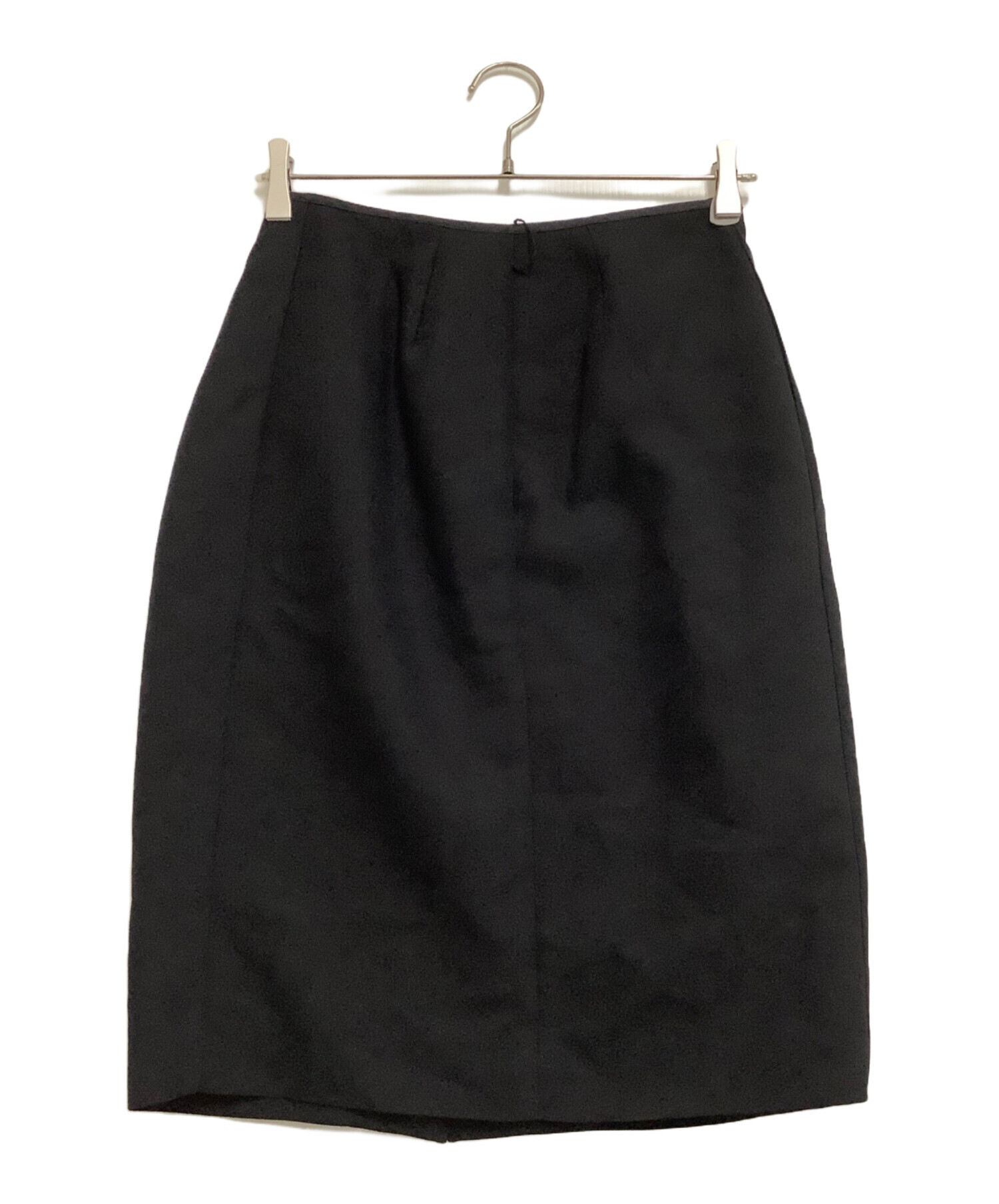 中古・古着通販】CELINE (セリーヌ) ラップスカート ブラック サイズ
