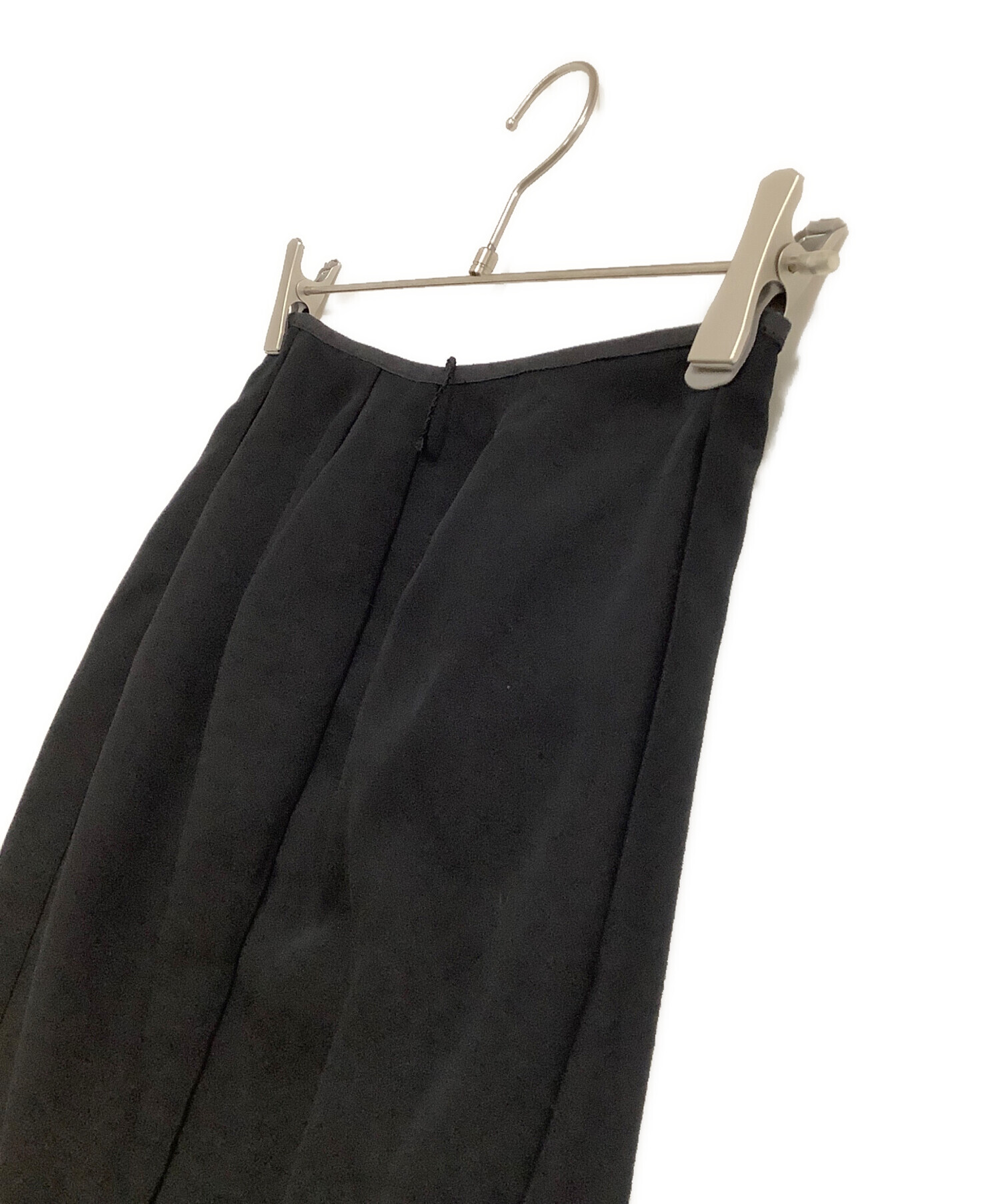 中古・古着通販】CELINE (セリーヌ) ラップスカート ブラック サイズ