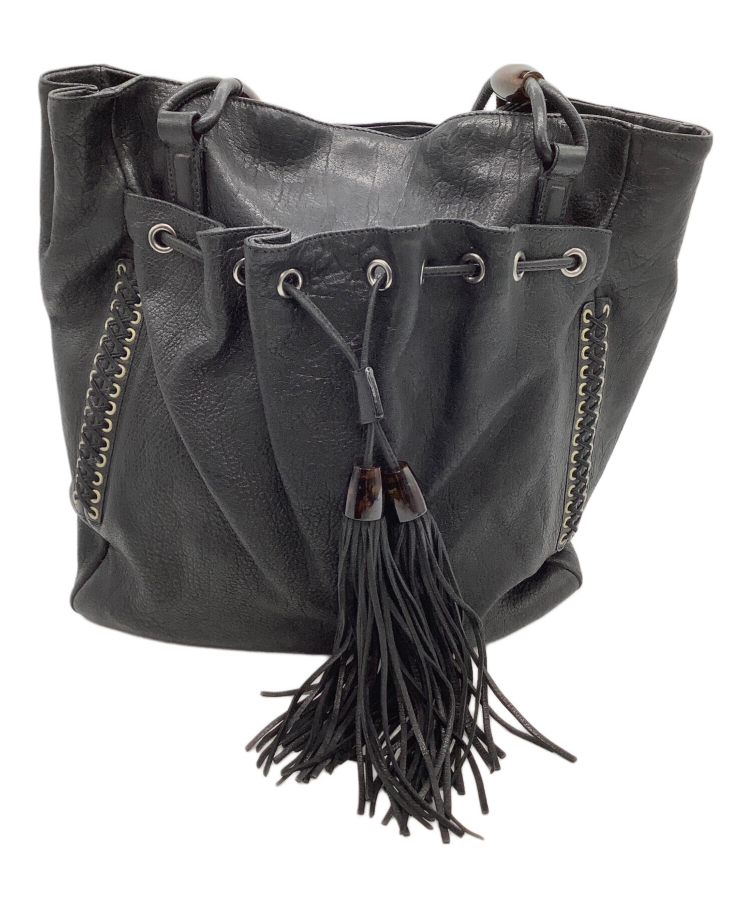 中古・古着通販】GIORGIO ARMANI (ジョルジオアルマーニ) レザートート