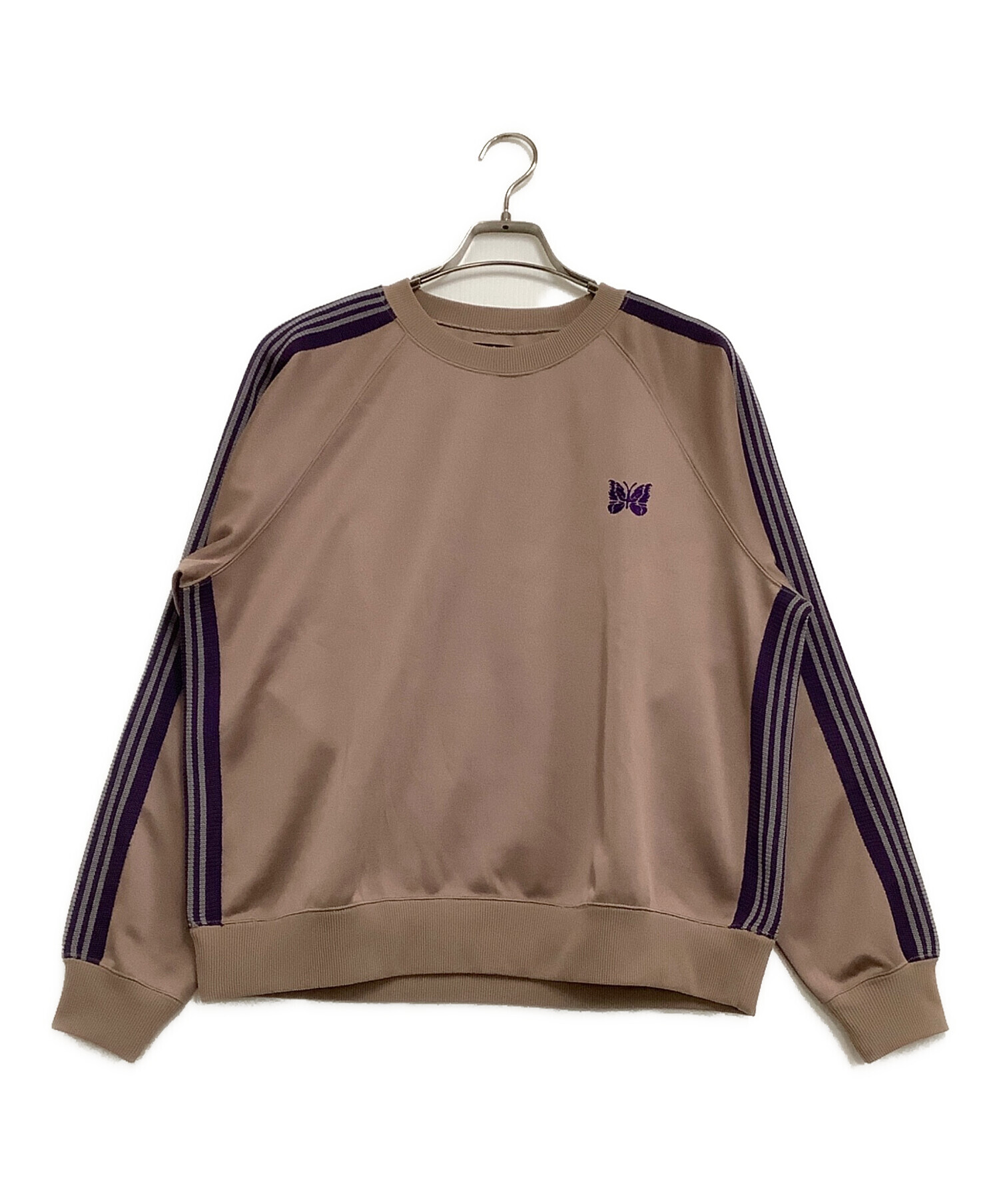 Needles ブラウン ピンク トレーナー 中古・古着通販】Needles (ニードルズ) スウェット ピンク サイズ:XS