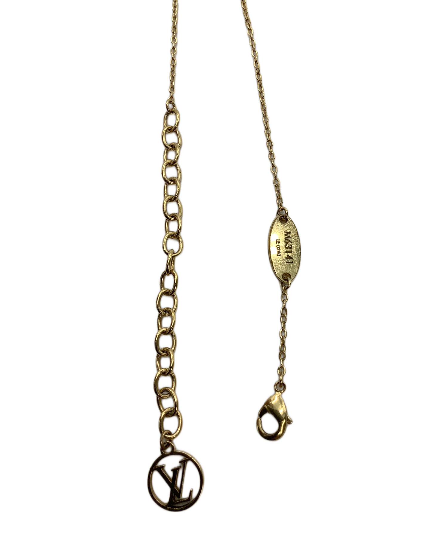 Louis Vuitton ネックレス ナノグラム 中古・古着通販】LOUIS VUITTON (ルイ ヴィトン) ネックレス