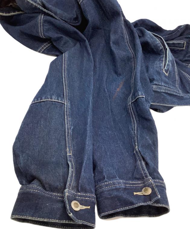 Rocawear デニムジャケット インディゴ Lサイズ 中古・古着通販】ROCA WEAR (ロカウェア) デニムジャケット インディゴ