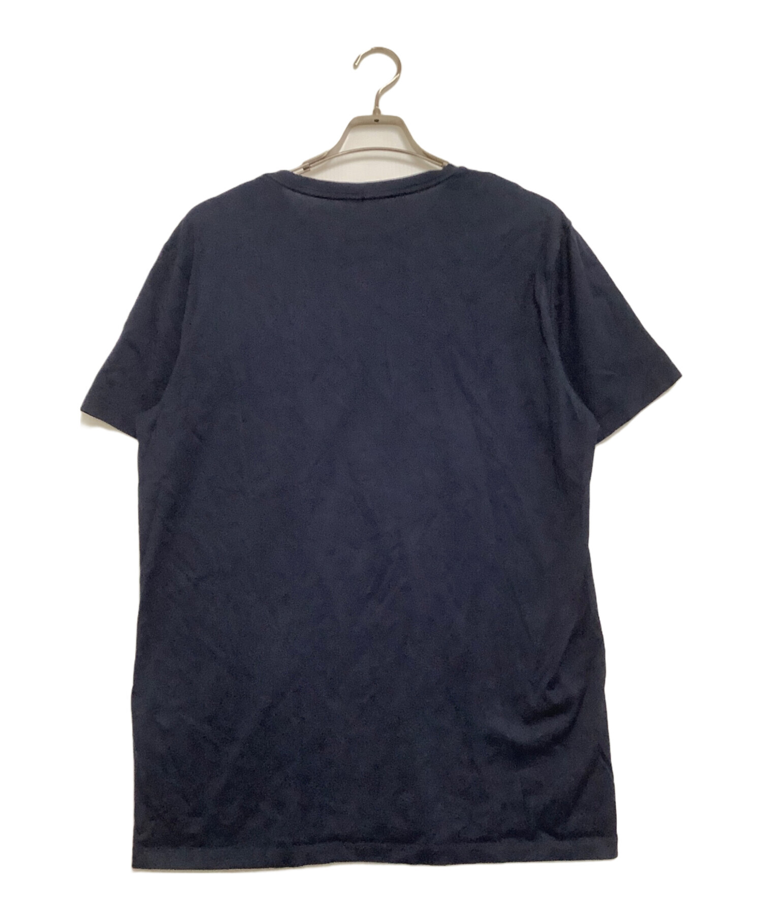 中古・古着通販】MONCLER (モンクレール) 半袖Tシャツ ネイビー サイズ