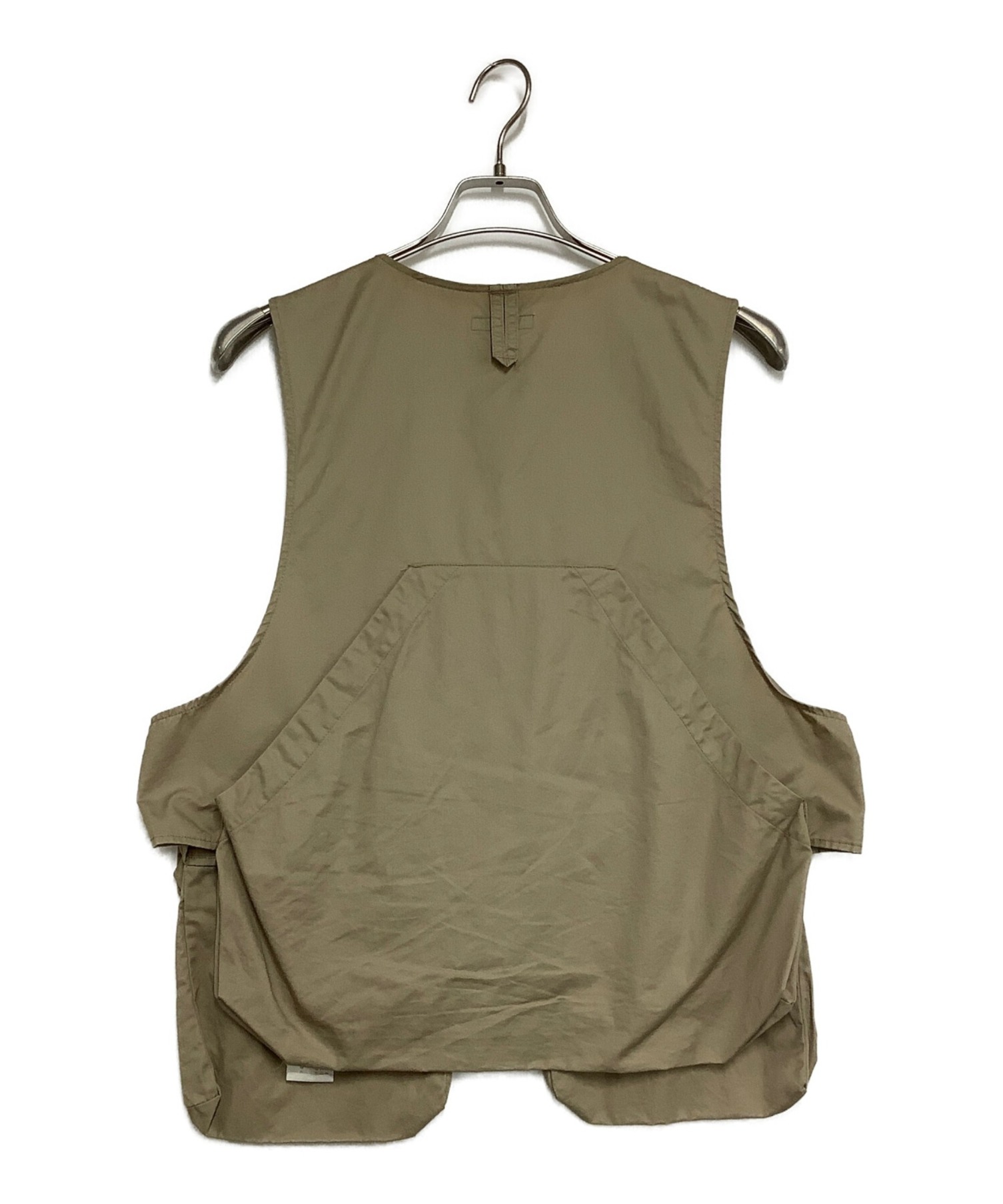 ENGINEERED GARMENTS ベージュ プリント ベスト M ENGINEERED GARMENTS ベージュ プリント ベスト M