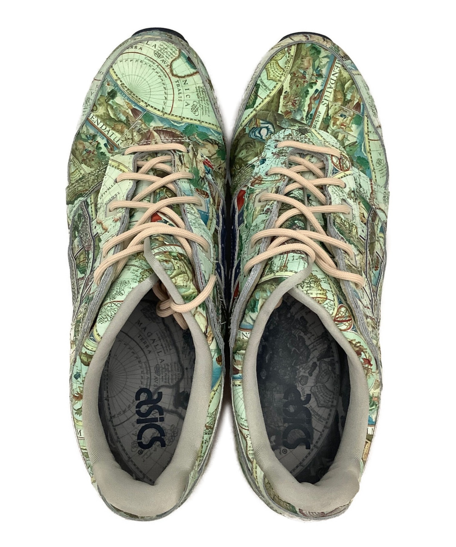 中古・古着通販】asics (アシックス) スニーカー グリーン サイズ:29cm