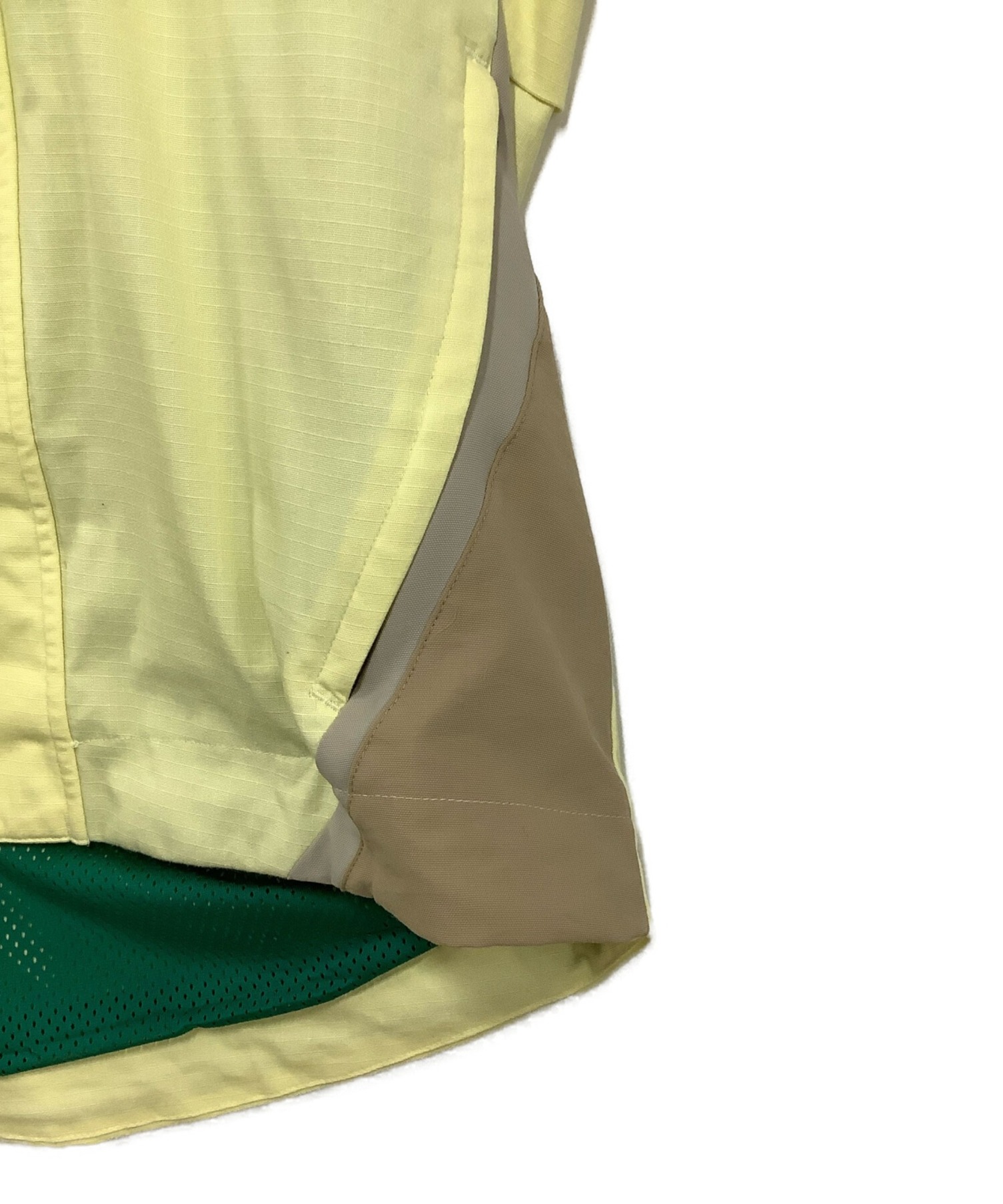 adidas アディダス マウンテンパーカー メンズ 【古着】【中古】 中古・古着通販】adidas (アディダス) マウンテンパーカー 黄緑 サイズ