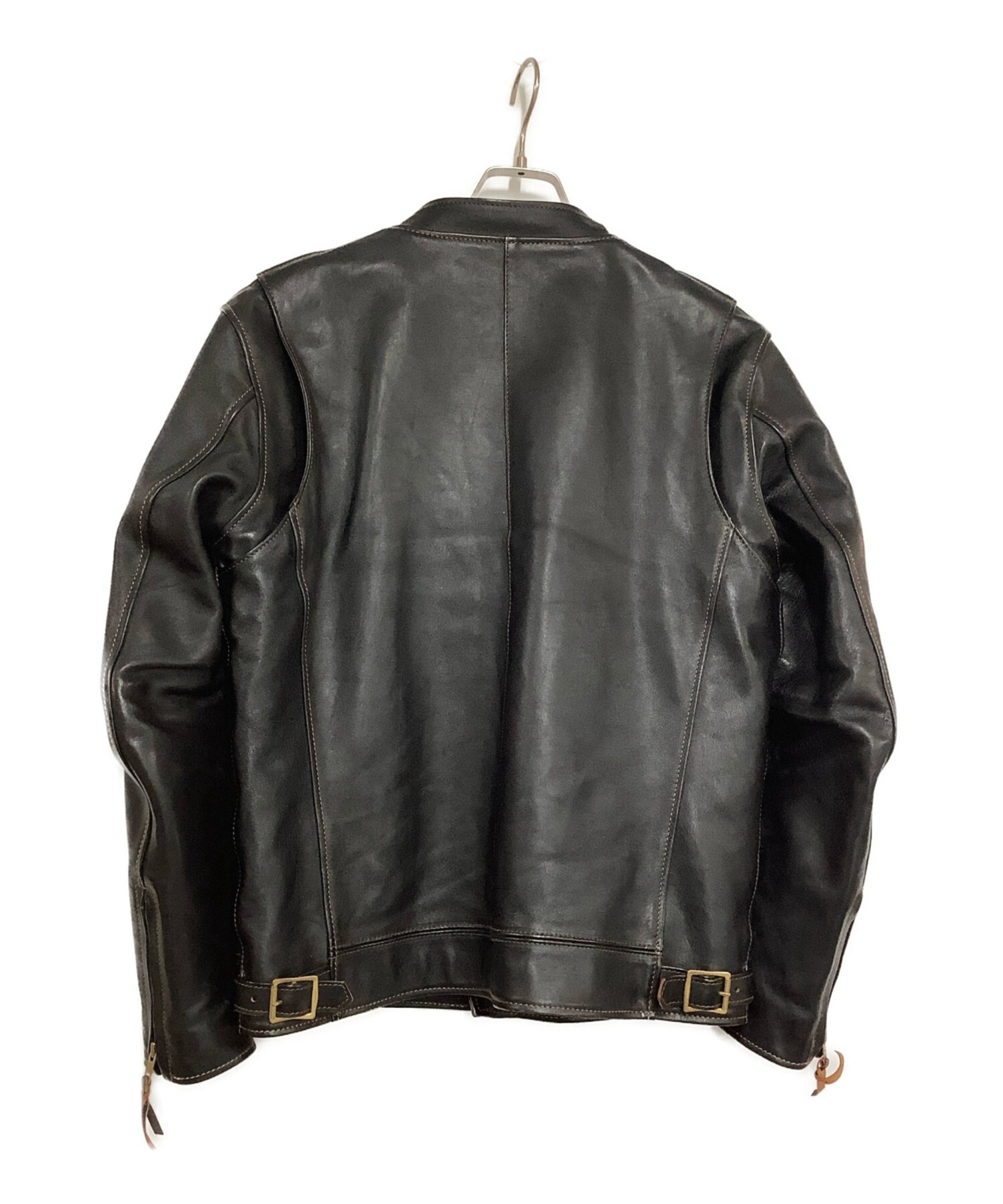 中古・古着通販】FLAT HEAD (フラット ヘッド) レザーライダース