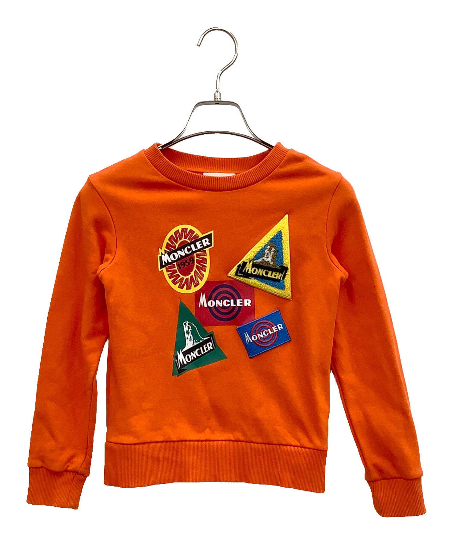 中古・古着通販】MONCLER (モンクレール) スウェット オレンジ サイズ