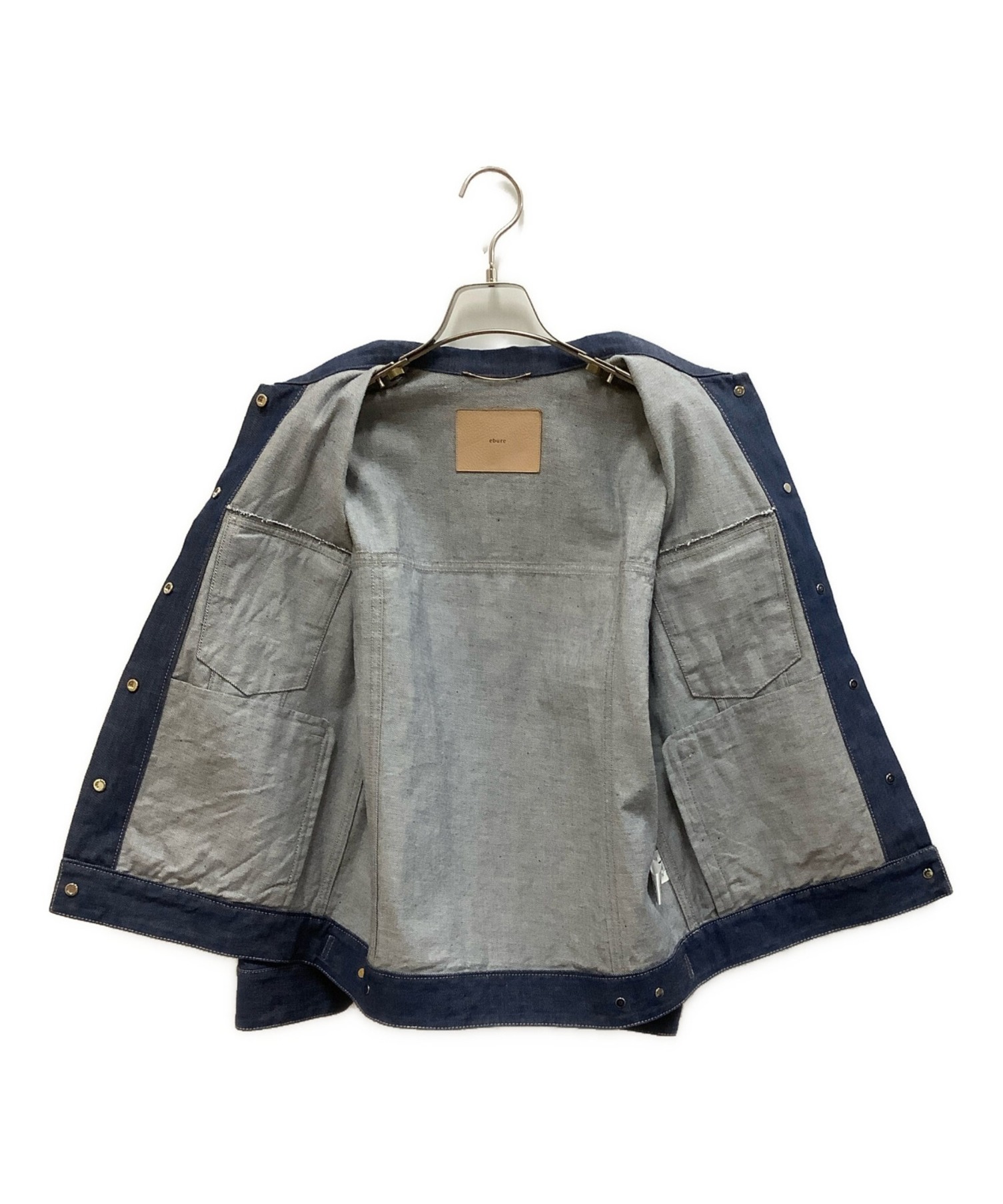 中古・古着通販】ebure (エブール) デニムジャケット インディゴ