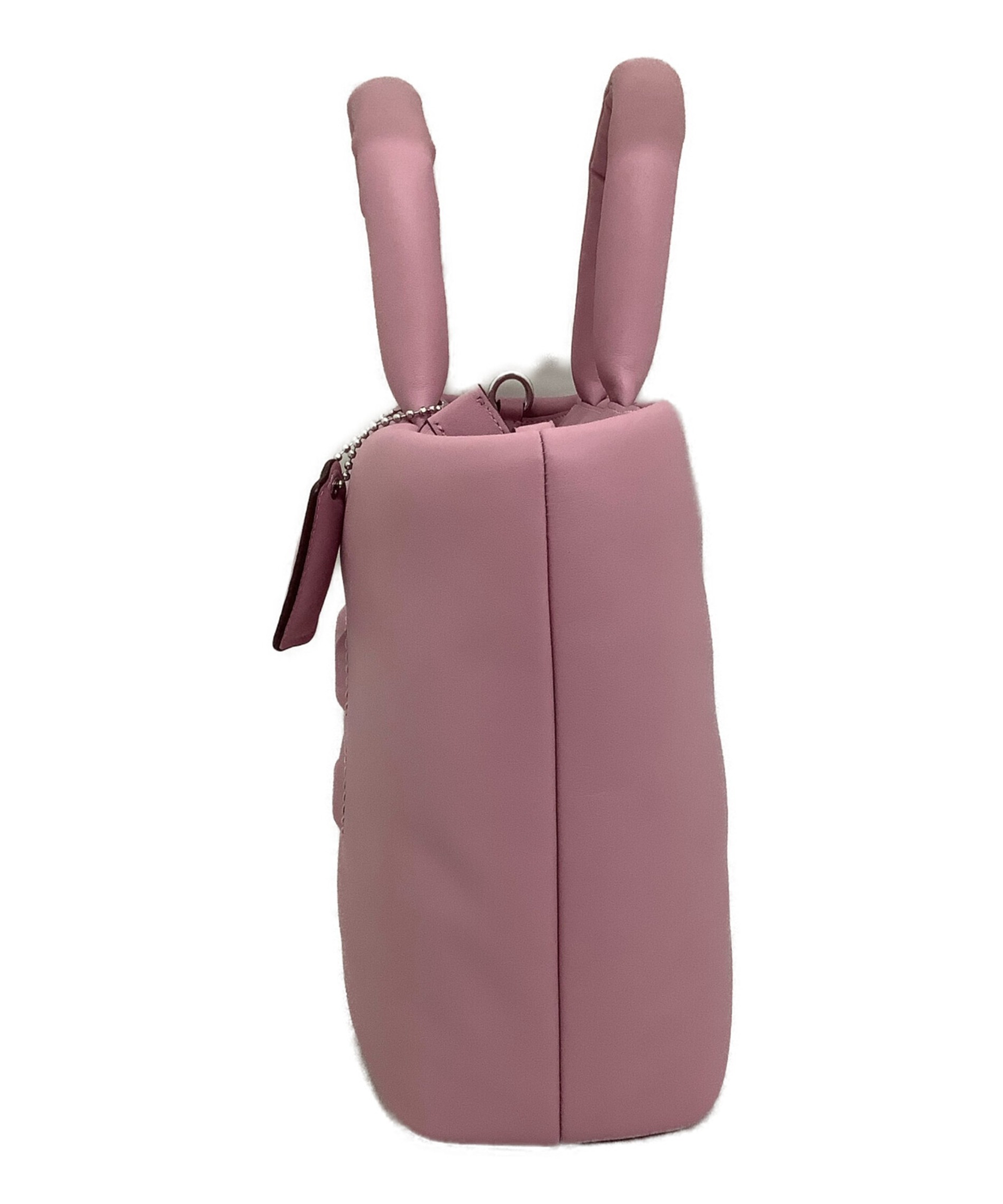 中古・古着通販】COACH (コーチ) ピロートート ピンク サイズ