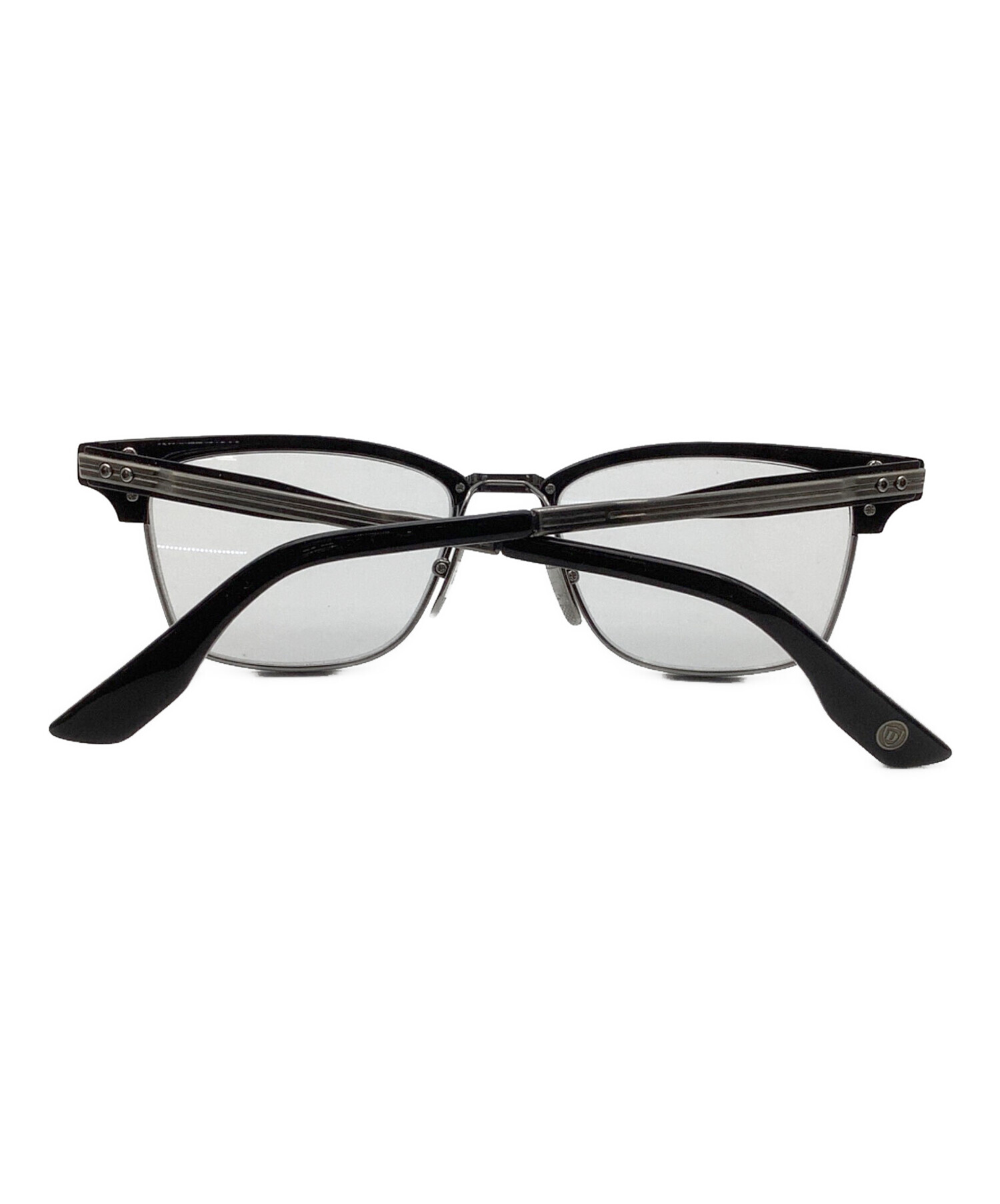中古・古着通販】DITA (ディータ) 眼鏡 ブラック×シルバー｜ブランド