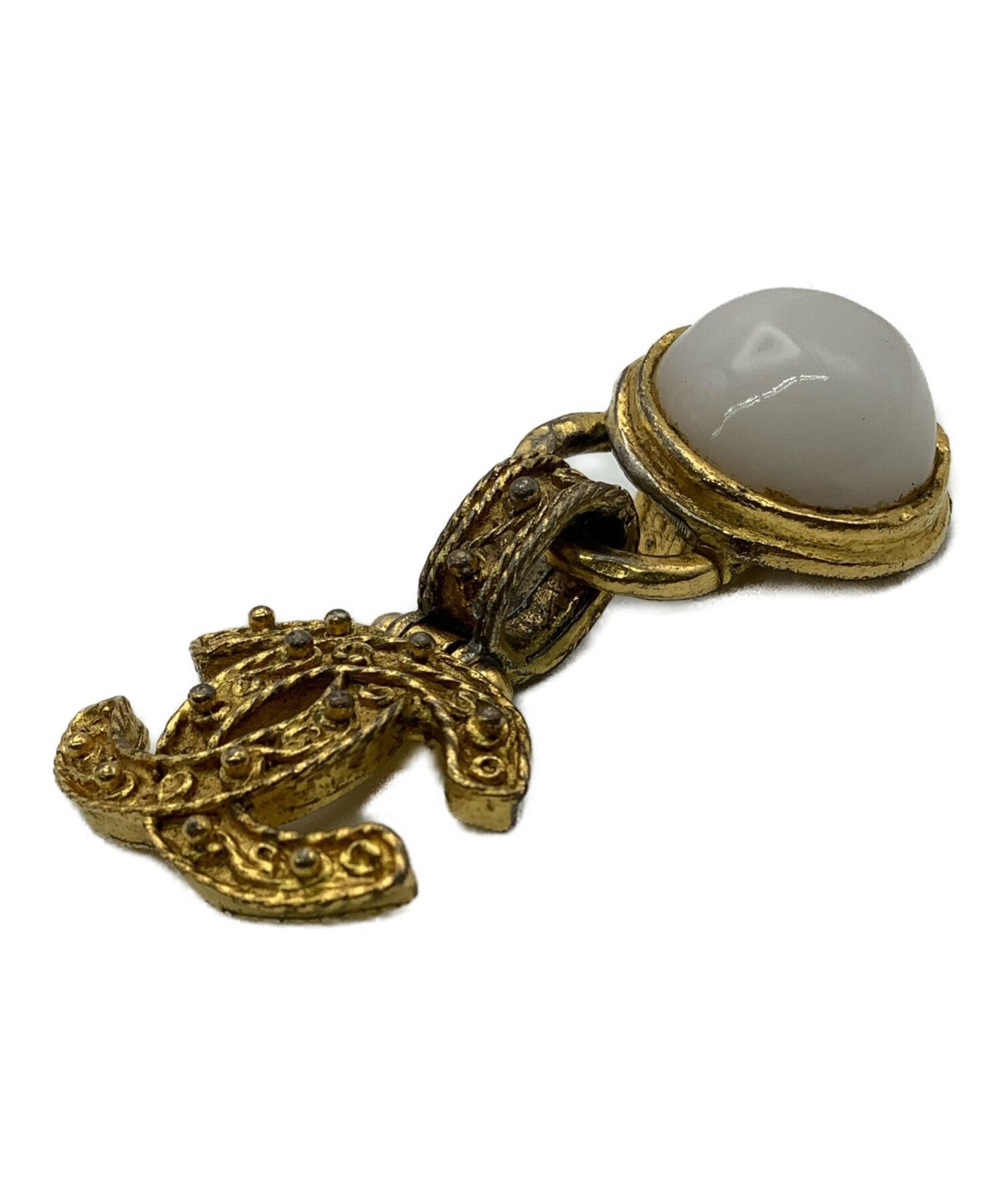 シャネルイヤリング　ビンテージ 中古・古着通販】CHANEL (シャネル) イヤリング｜ブランド・古着通販