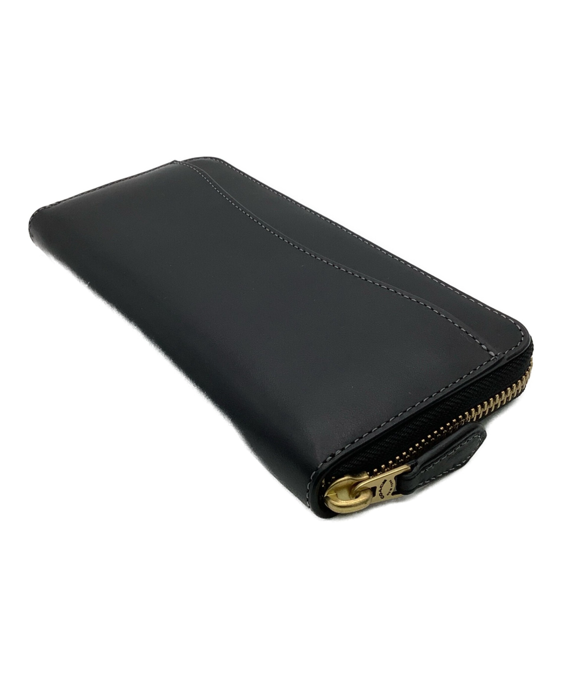 中古・古着通販】COACH (コーチ) 長財布 ブラック サイズ:-｜ブランド 