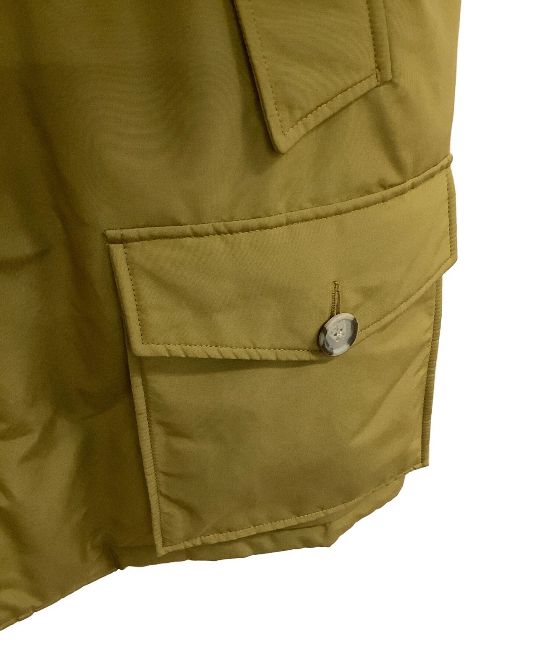 WOOLRICH フード付きダウンジャケット M ゴールドカーキ 中古・古着通販】WOOLRICH (ウールリッチ) パトロール