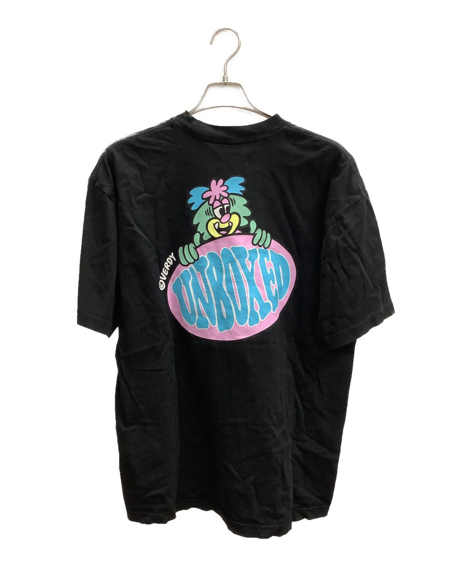 中古・古着通販】VERDY (ヴェルディ) Tシャツ ブラック サイズ:L