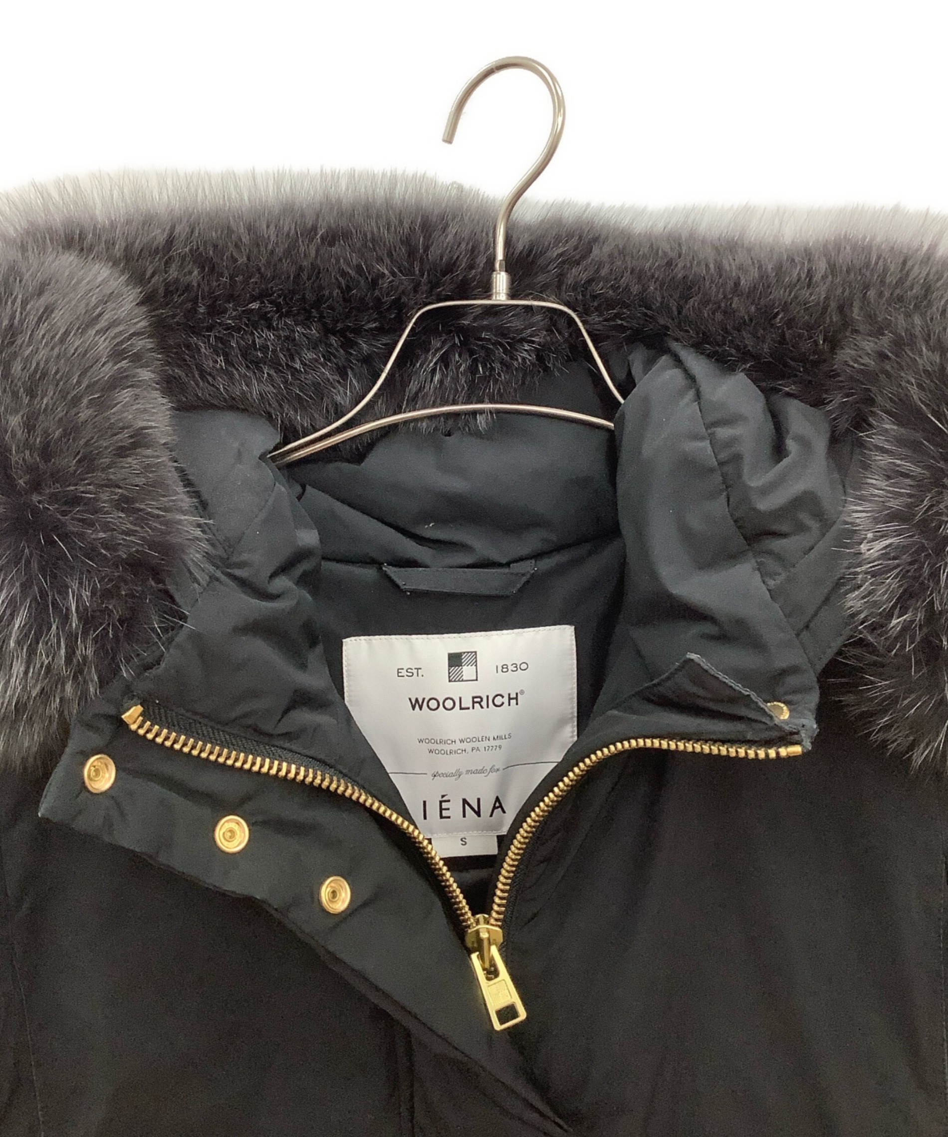 中古・古着通販】WOOLRICH (ウールリッチ) ダウンコート ブラック
