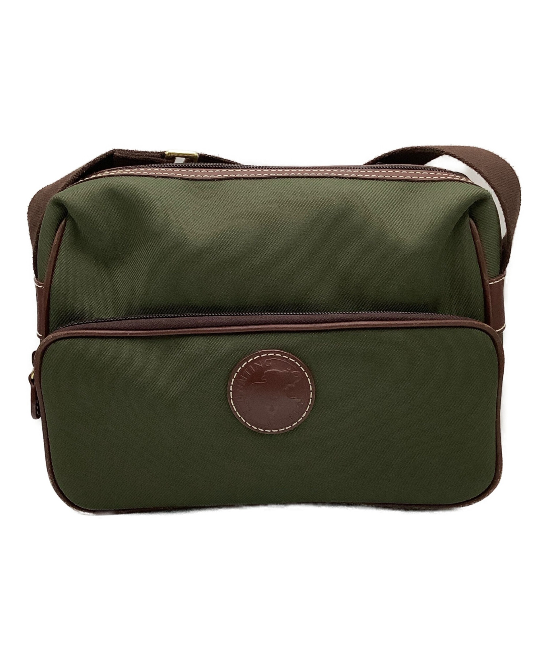 HUNTING WORLD ハンティングワールドショルダーバッググリーン