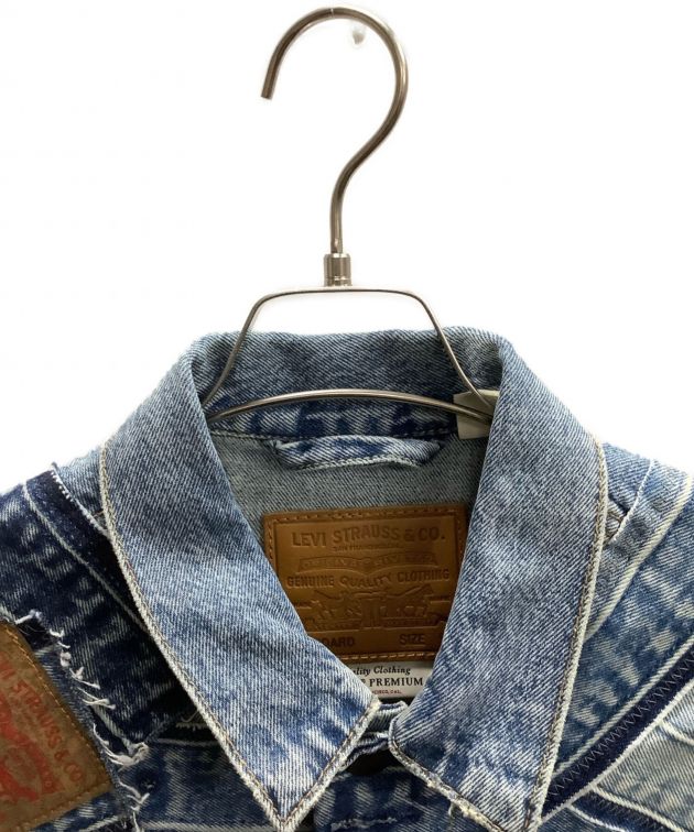 中古・古着通販】LEVI'S (リーバイス) パッチワークデニムジャケット