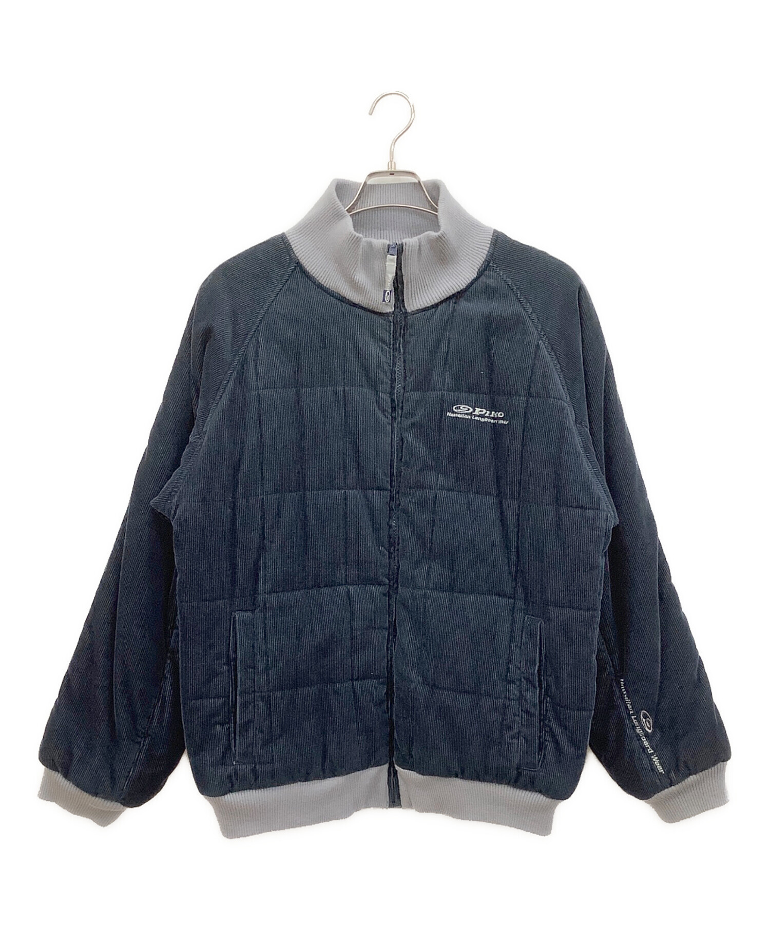 中古・古着通販】PIKO (ピコ) リバーシブル中綿ジャケット ネイビー 