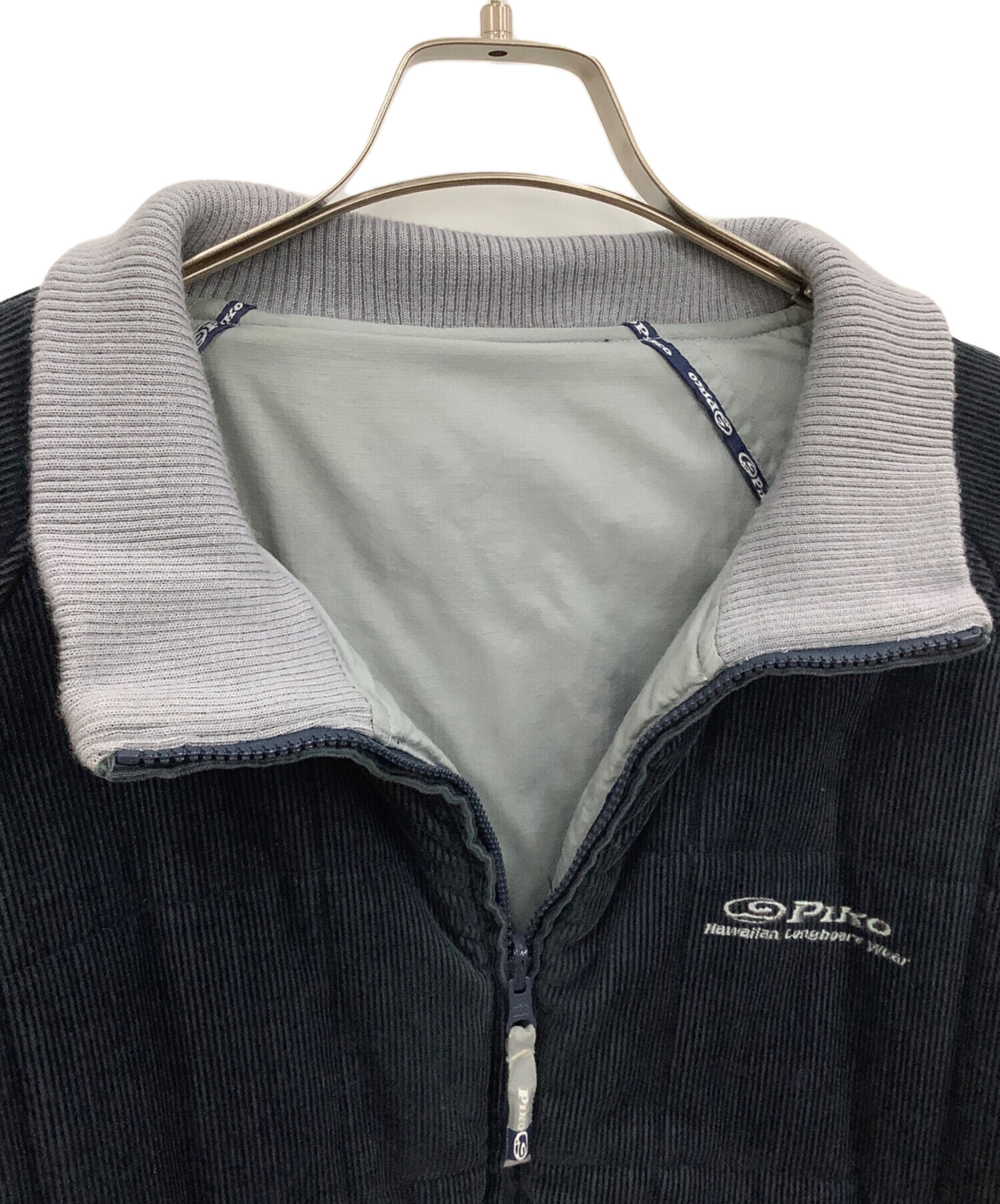 中古・古着通販】PIKO (ピコ) リバーシブル中綿ジャケット ネイビー 