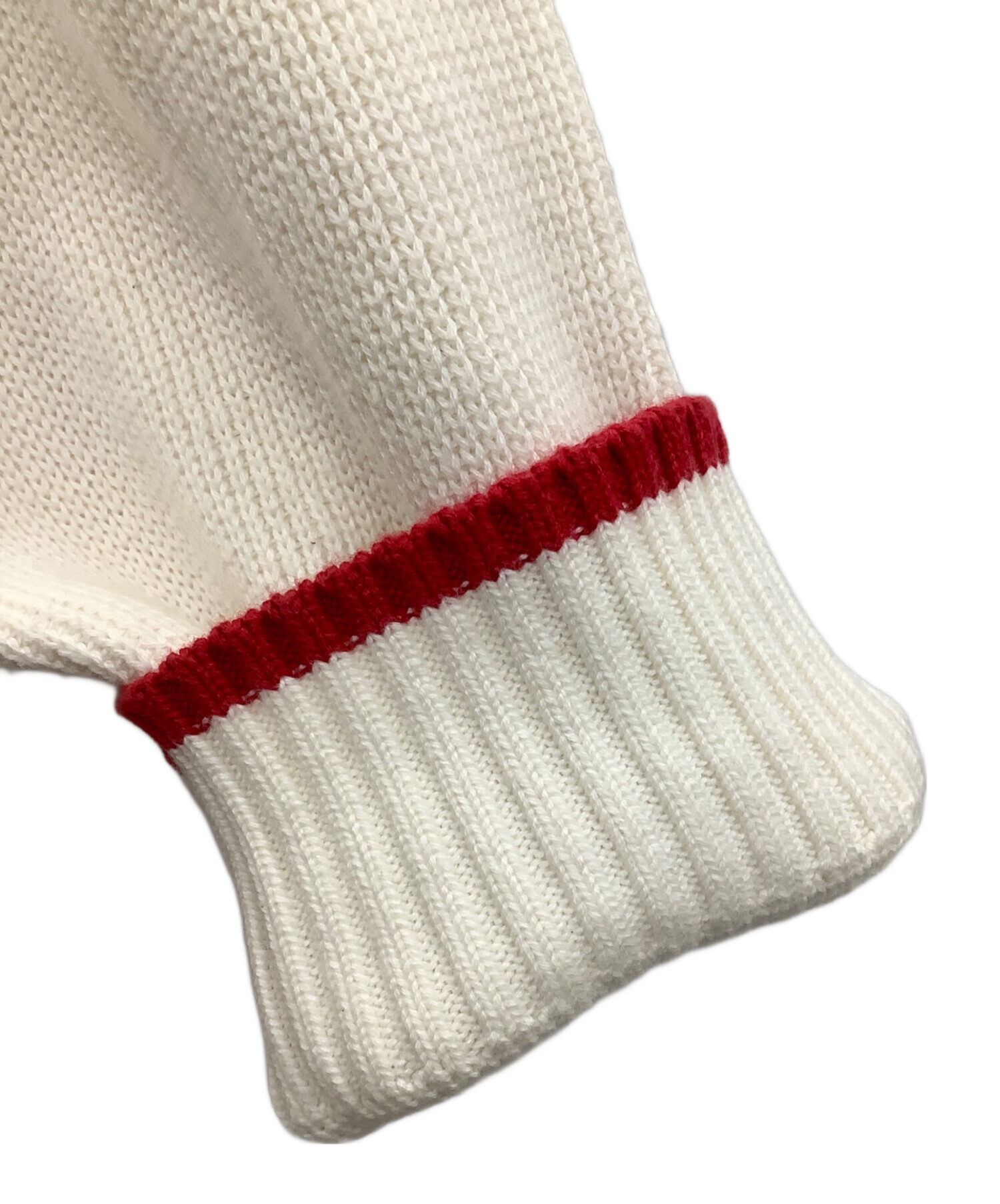 中古・古着通販】SUPREME (シュプリーム) ニットパーカー ホワイト