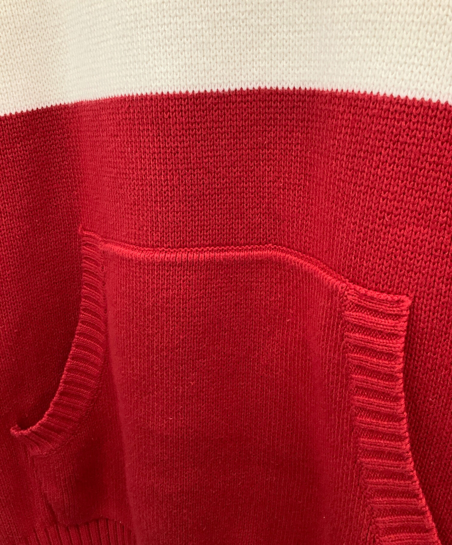 中古・古着通販】SUPREME (シュプリーム) ニットパーカー ホワイト