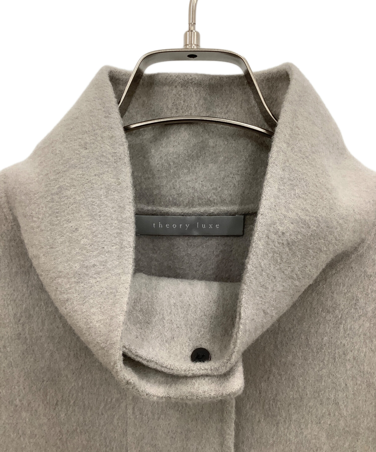 セオリーリュクス　コート　New Motion Shirley グレー　ベージュ 中古・古着通販】theory luxe (セオリーリュクス) New Motion Lumi