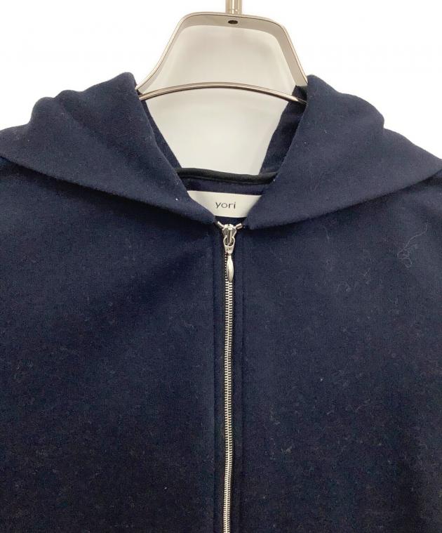 中古・古着通販】YORI (ヨリ) ティアードフリルジップパーカー