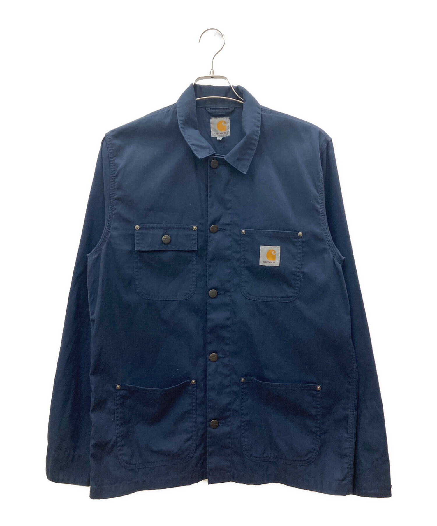 中古・古着通販】CarHartt (カーハート) カバーオール ネイビー サイズ
