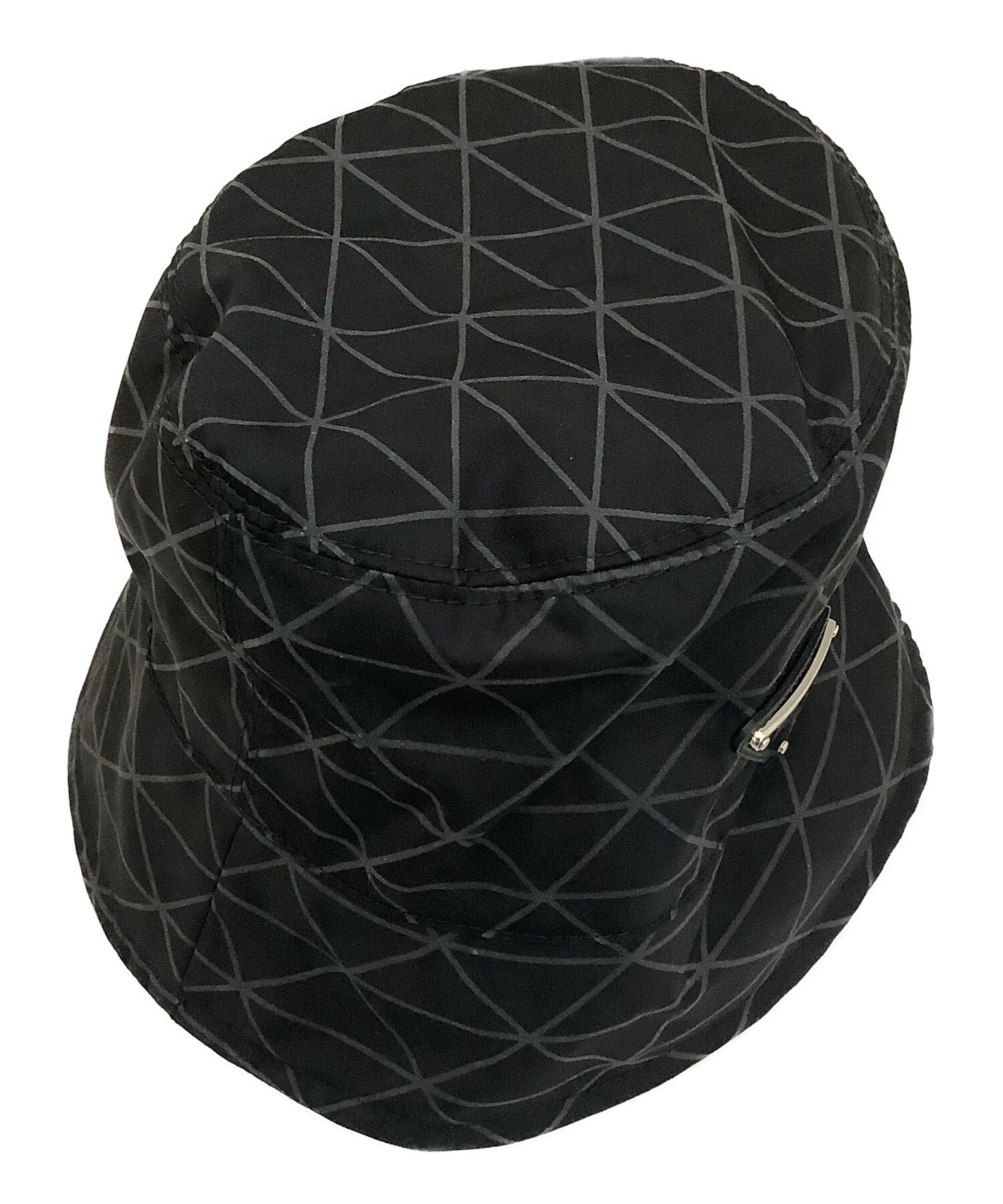 中古・古着通販】PRADA (プラダ) 総柄ナイロンリアクティブバケット 