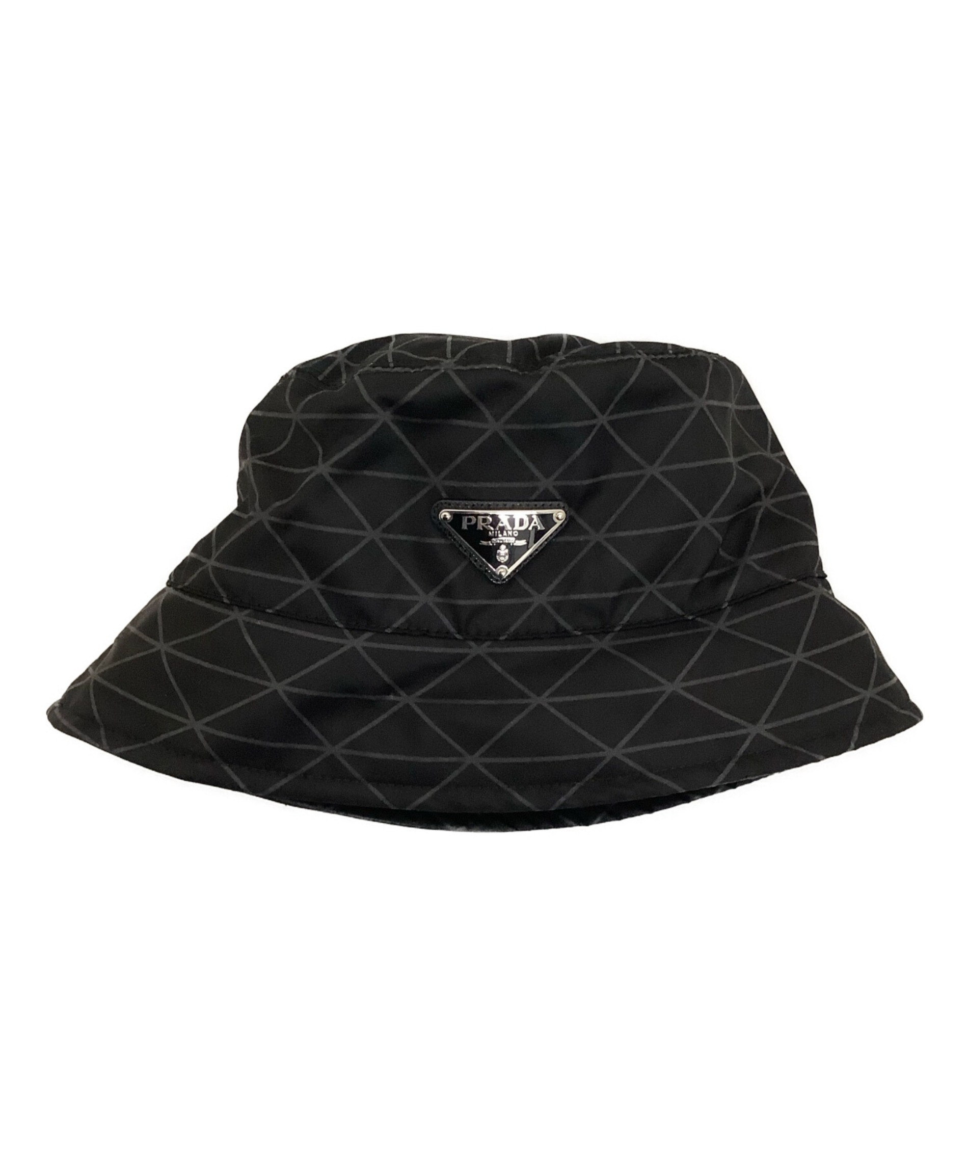 中古・古着通販】PRADA (プラダ) 総柄ナイロンリアクティブバケット