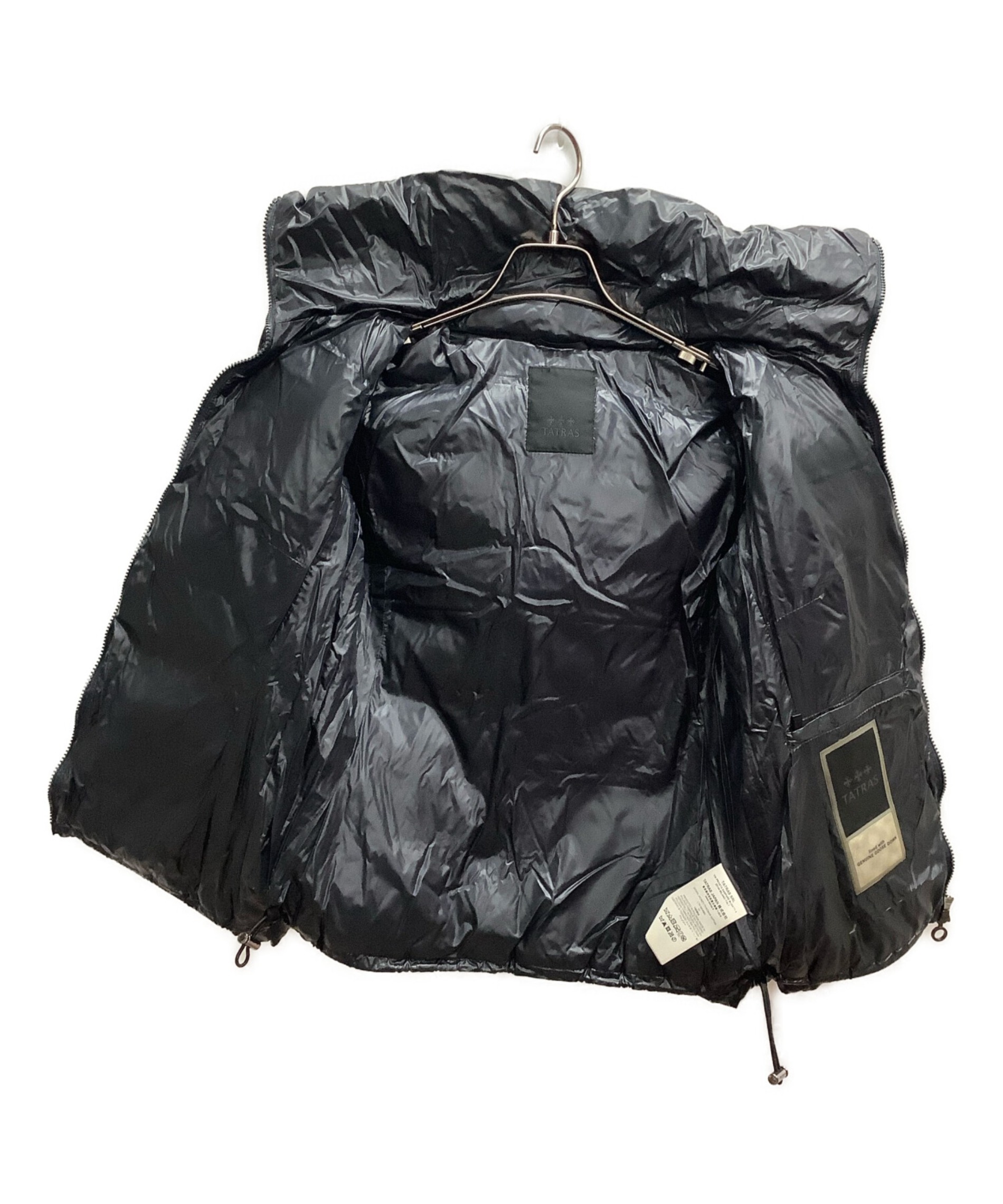 中古・古着通販】TATRAS (タトラス) ダウンジャケット ブラック サイズ