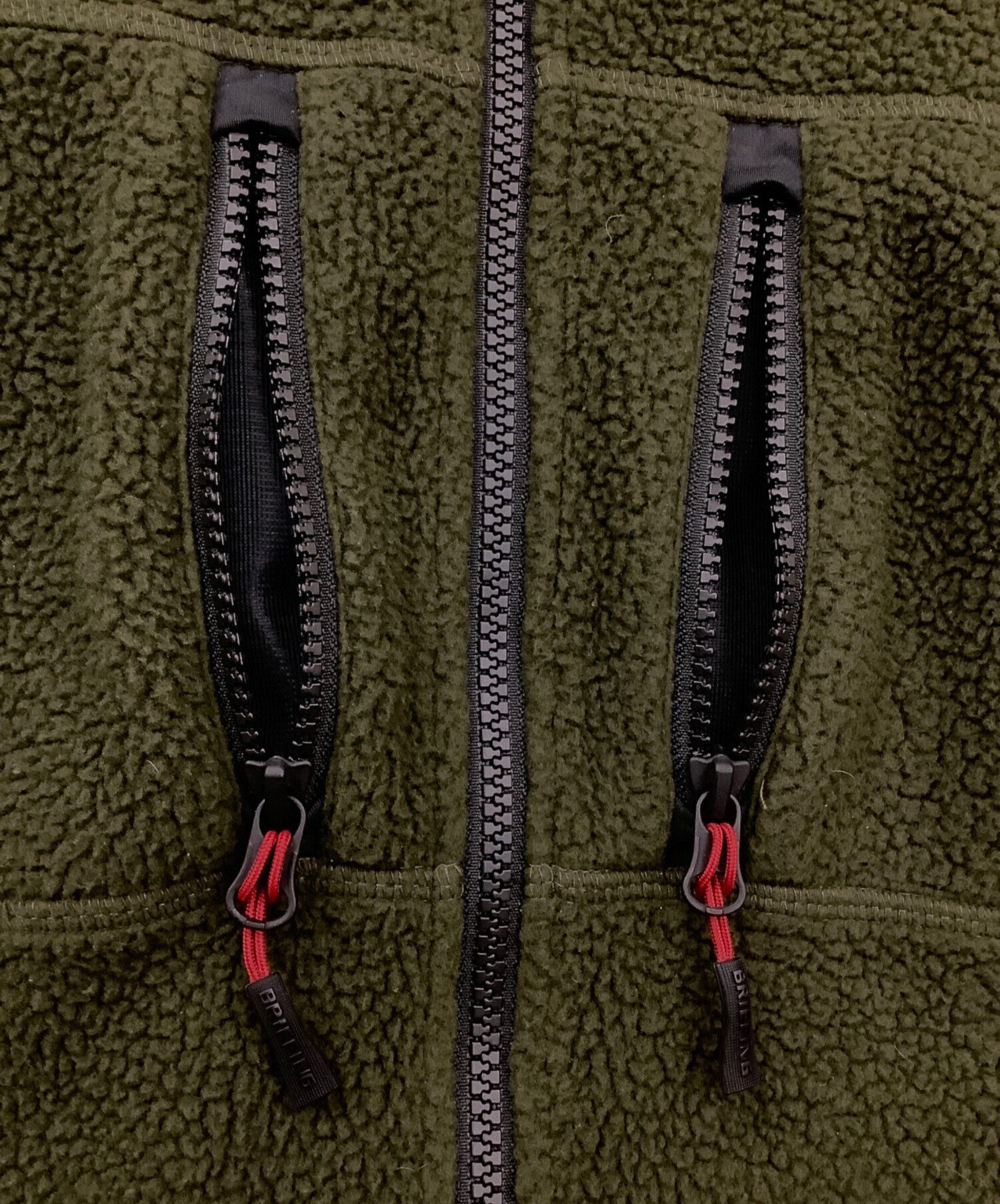 中古・古着通販】BRIEFING (ブリーフィング) フリースベスト グリーン