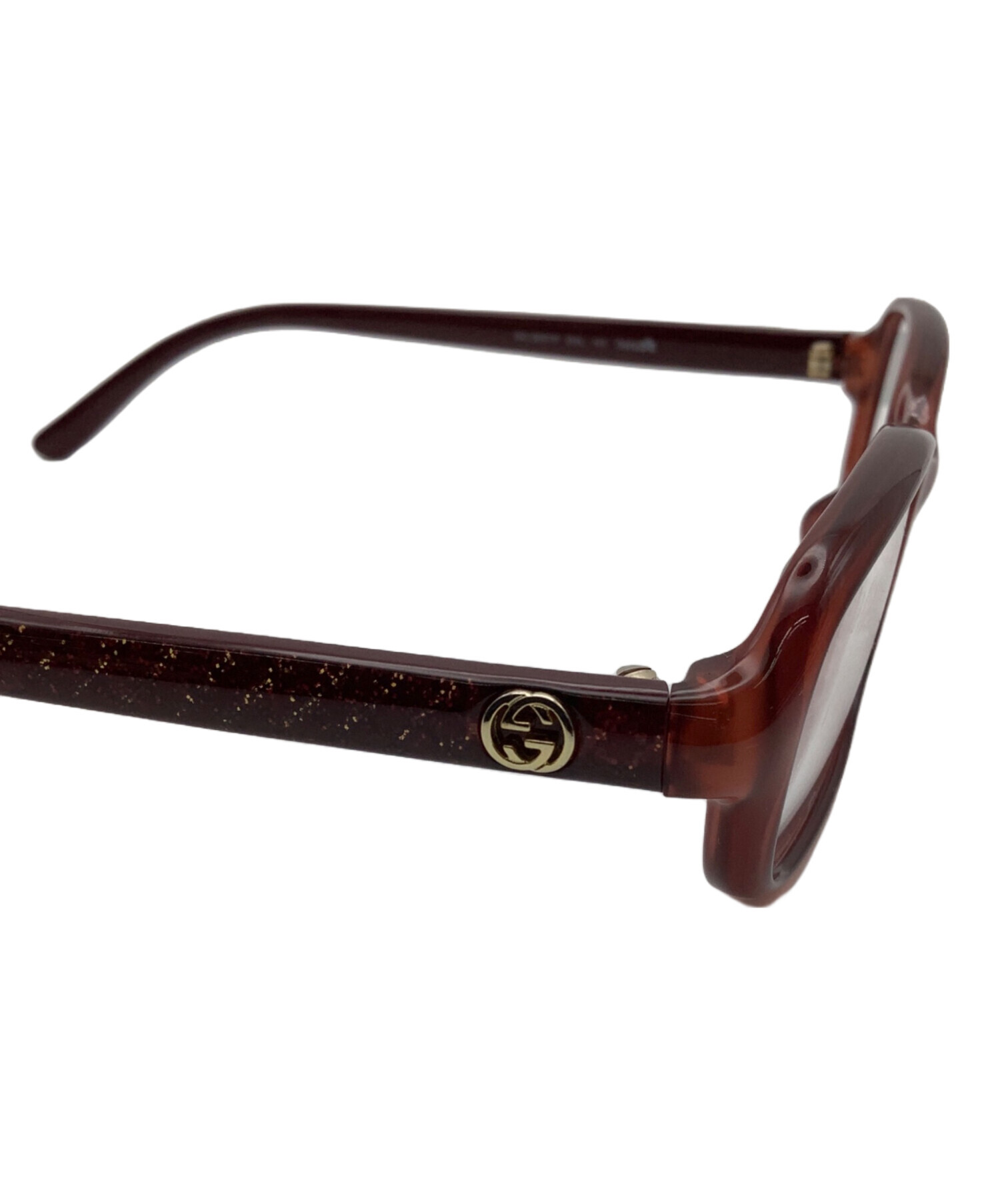 中古・古着通販】GUCCI (グッチ) 伊達眼鏡 レッド｜ブランド・古着通販 