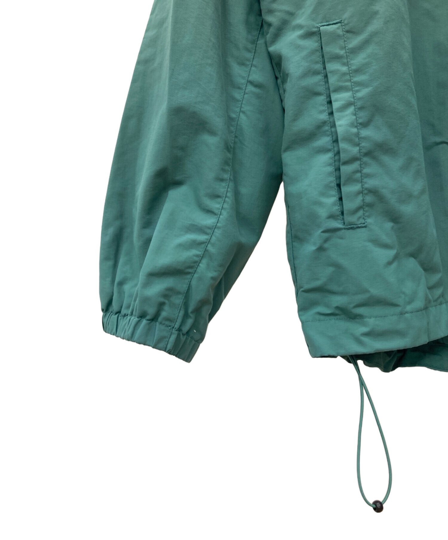 中古・古着通販】HUF (ハフ) ナイロンパーカー グリーン サイズ:XL 