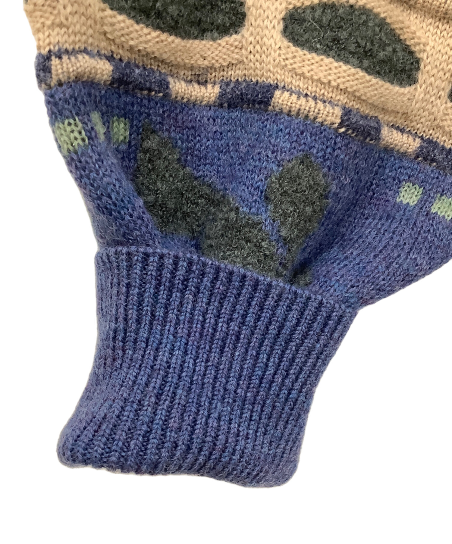 中古・古着通販】Barassi (バラシ) 3Dゲ-ジニット ネイビー サイズ:46 