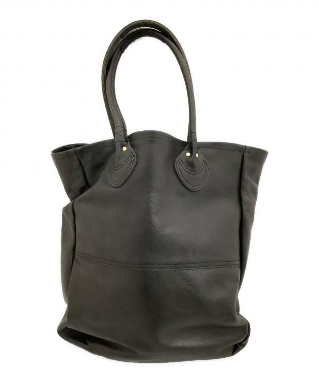 中古・古着通販】VANSON (バンソン) レザートートバッグ ブラック