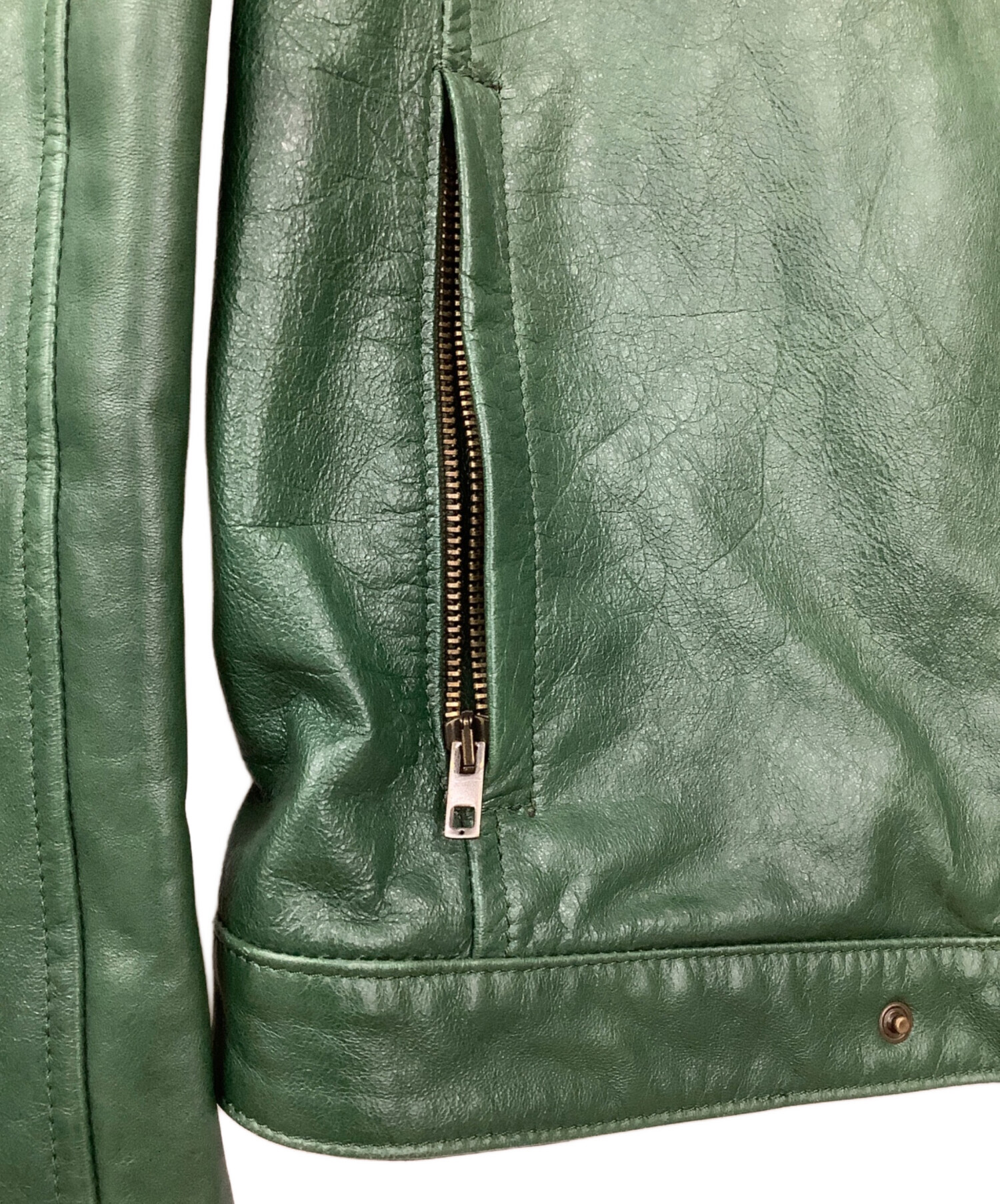 中古・古着通販】salvatore santoro (サルヴァトーレサントロ) レザー