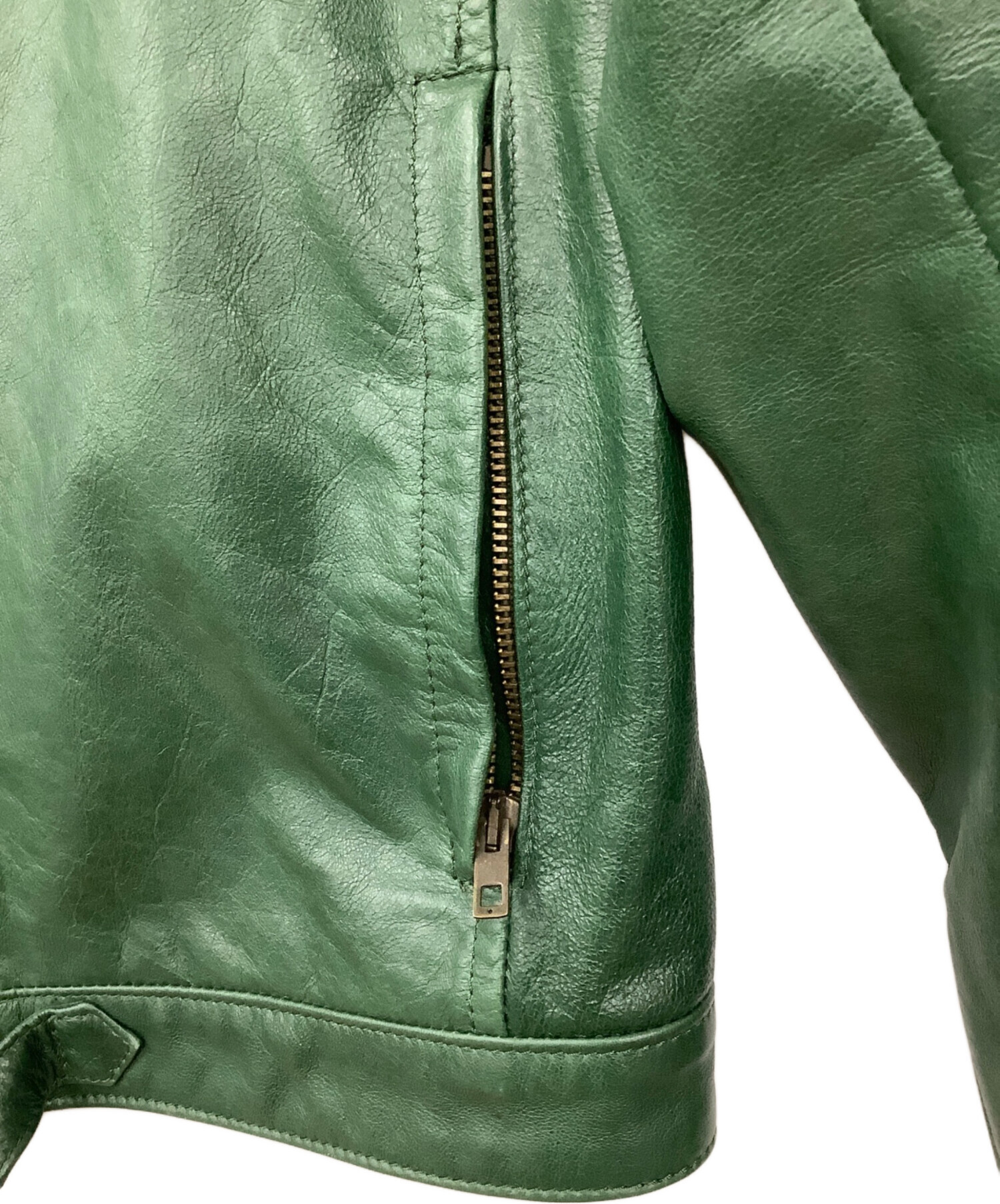 中古・古着通販】salvatore santoro (サルヴァトーレサントロ) レザー