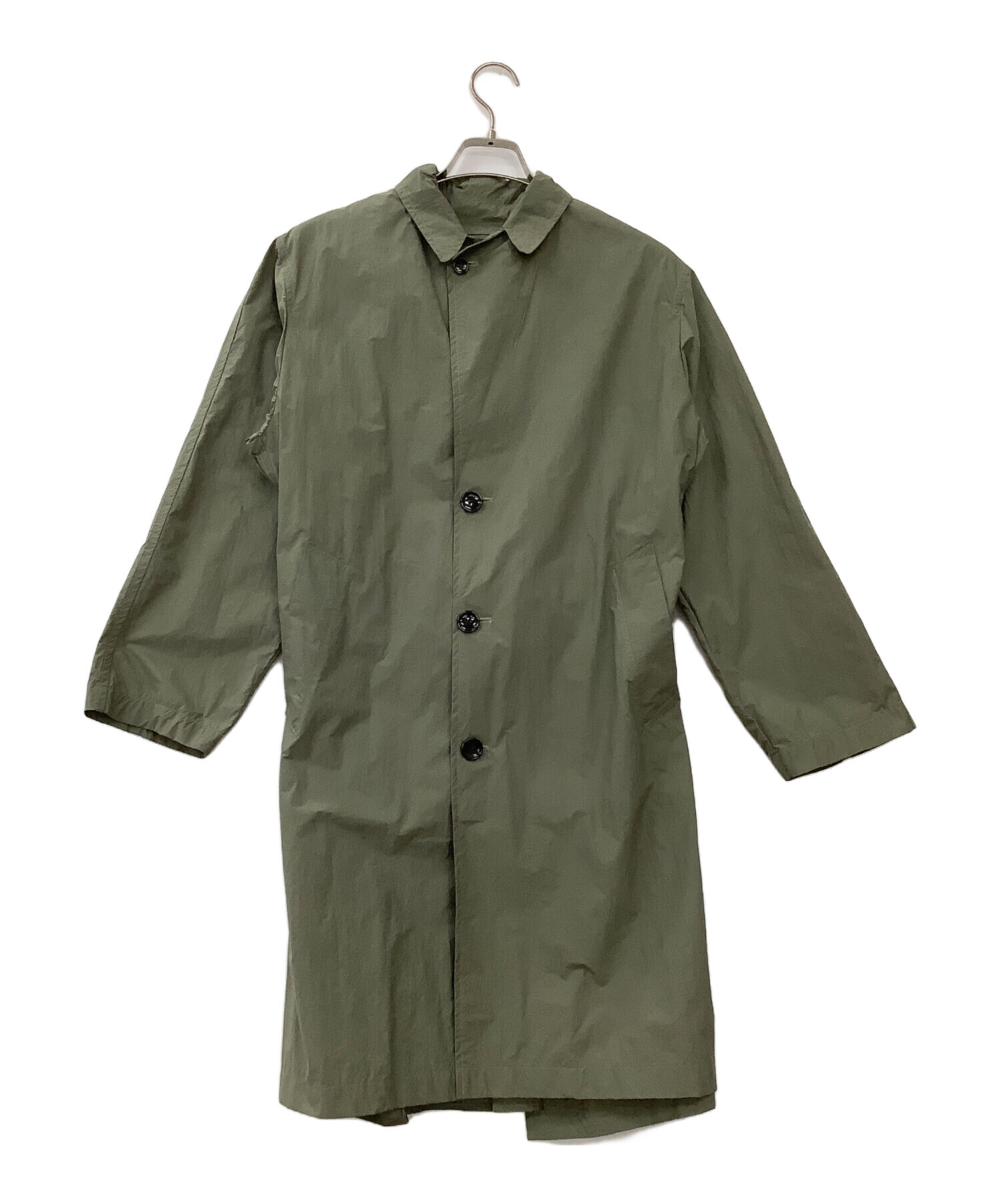 中古・古着通販】ORCIVAL (オーシバル) ベルテッドバルマカーンコート