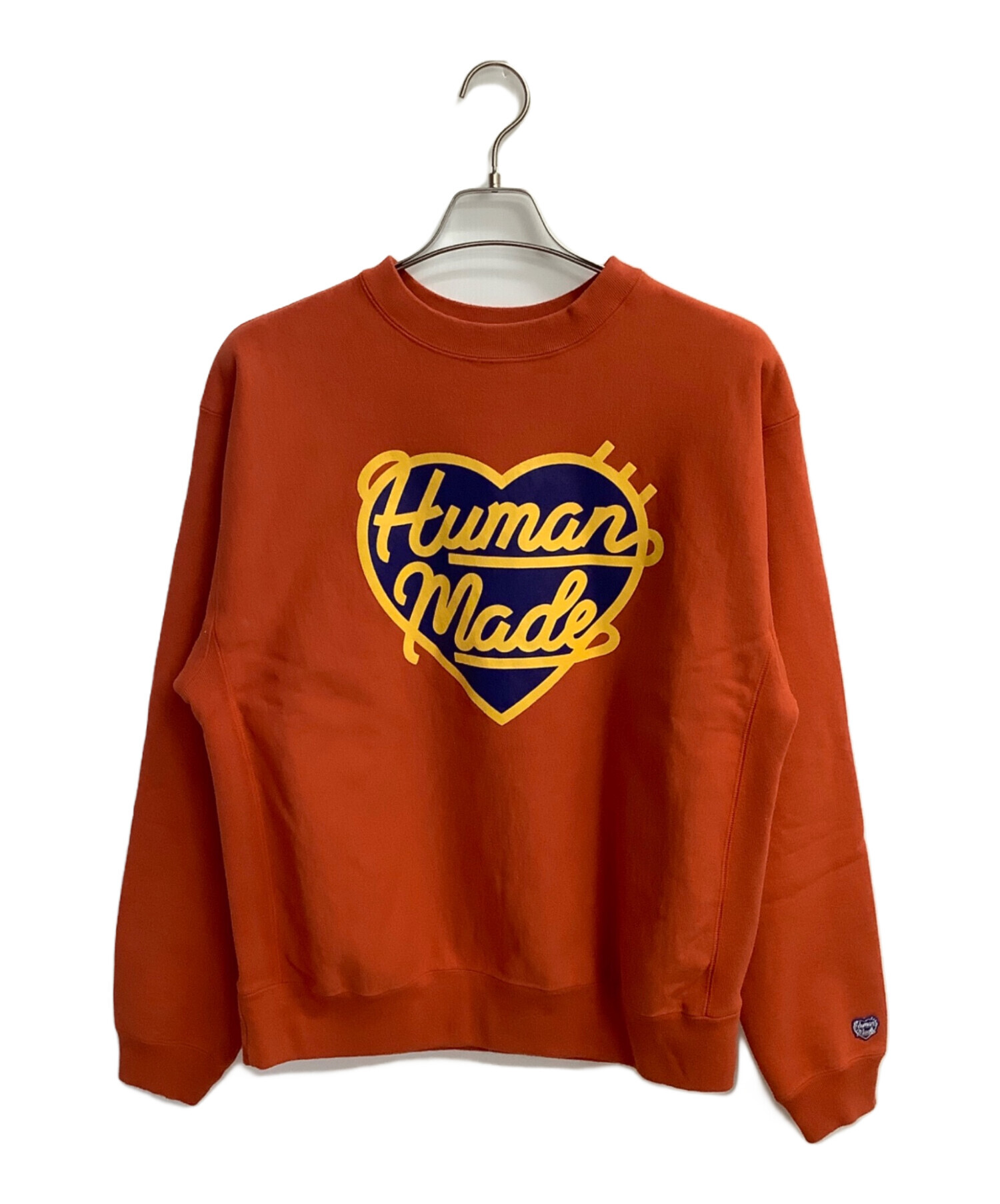 中古・古着通販】HUMAN MADE (ヒューマンメイド) スウェット オレンジ 