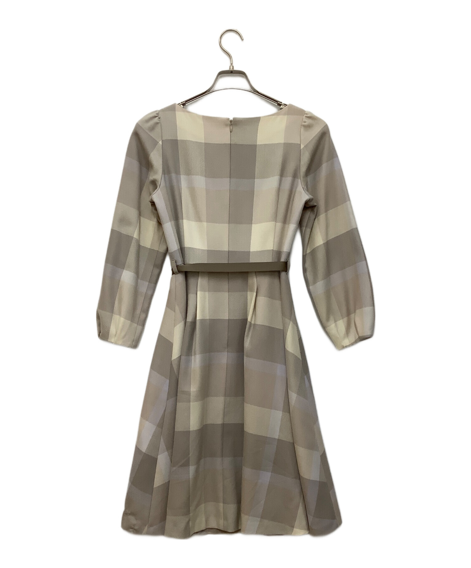 ジャン✨ブルーレーベルクレストブリッジ　チェックウールビエラワンピース BLUE LABEL CRESTBRIDGE（ブルーレーベルクレストブリッジ）の