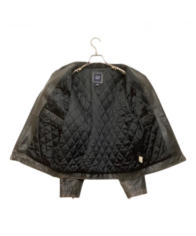 中古・古着通販】GAP (ギャップ) カウレザートラッカージャケット